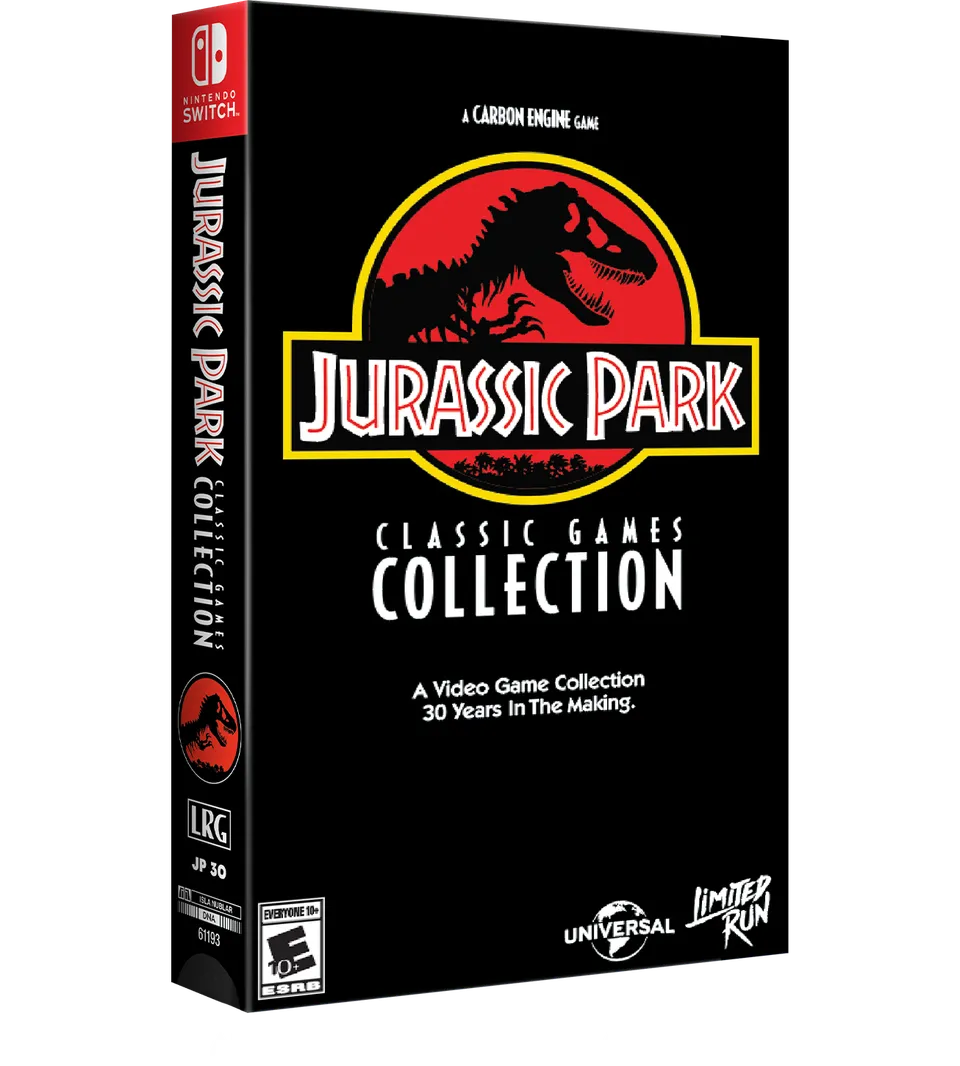 limited-run-jurassic-park-classic-games-switch-spiel-classic image 1
