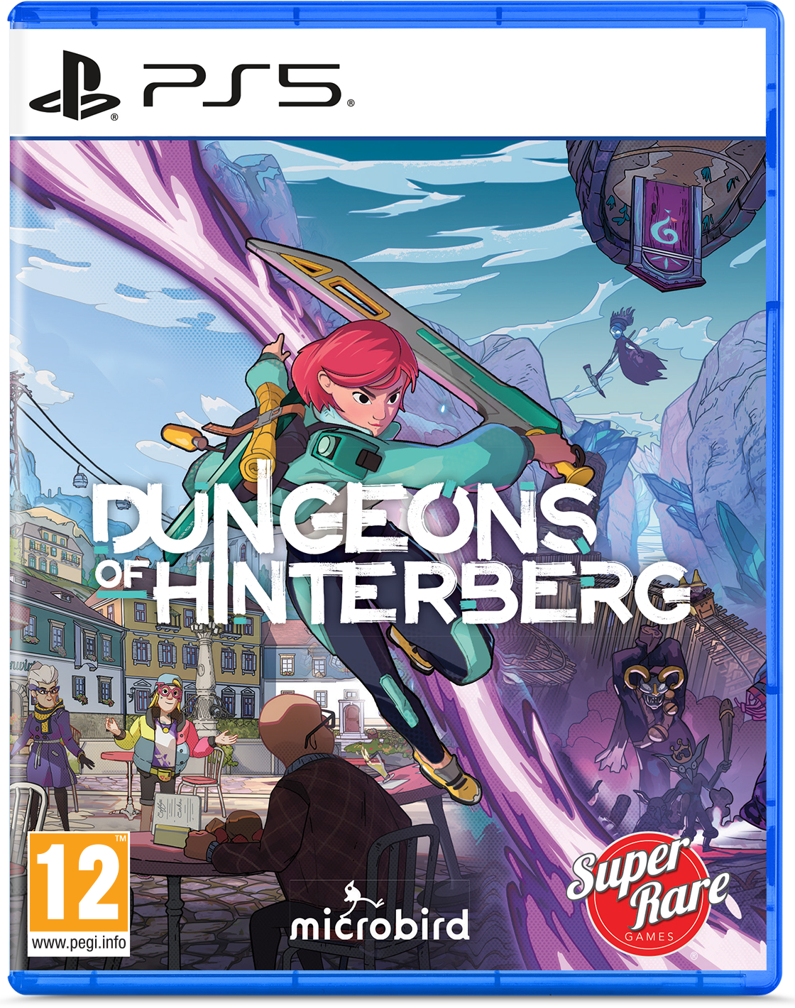 super-rare-games-ps5-20-dungeons-of-hinterberg-ps5-spiel-disc image 1