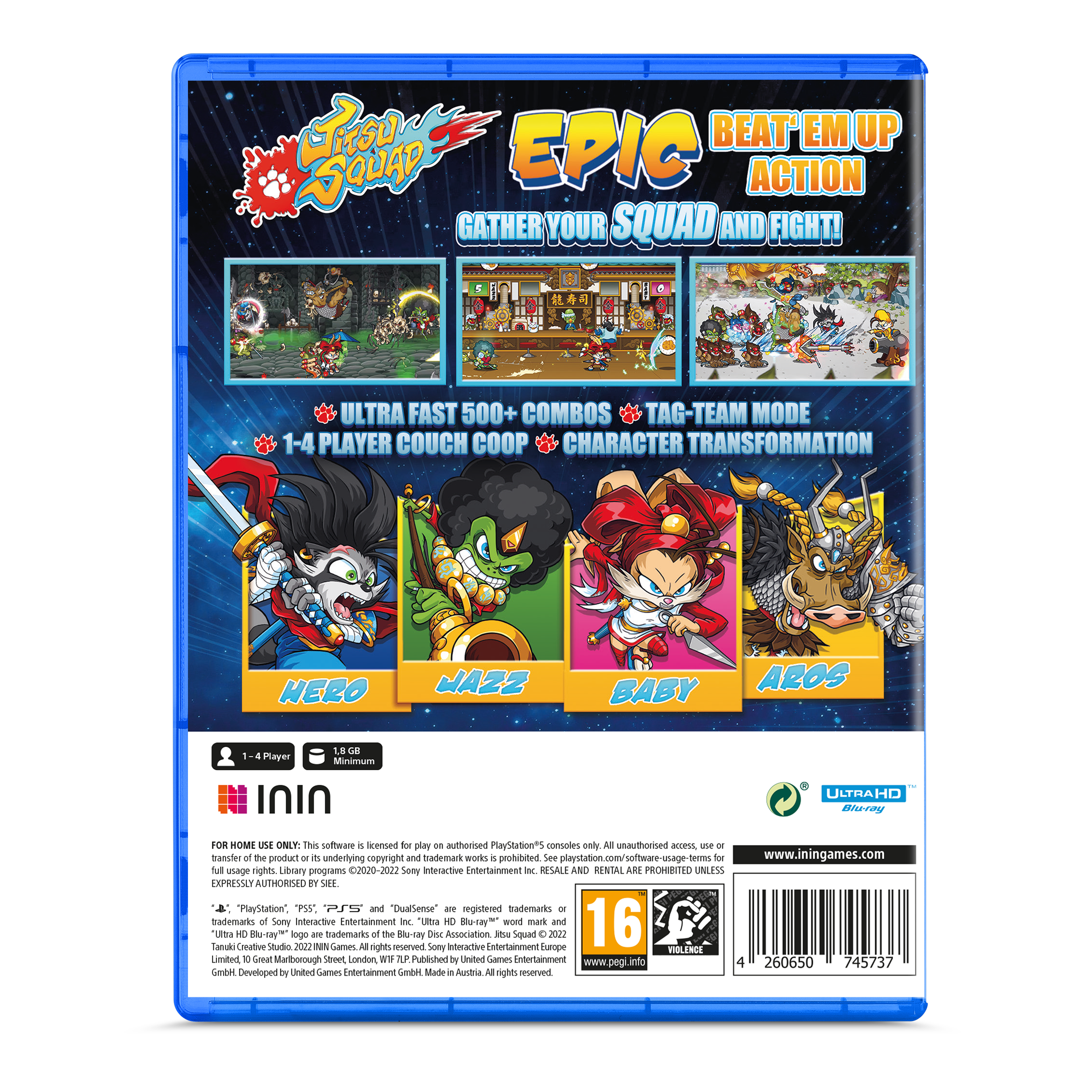 jitsu-squad-ps5-beat-em-up-standard-edition image 2