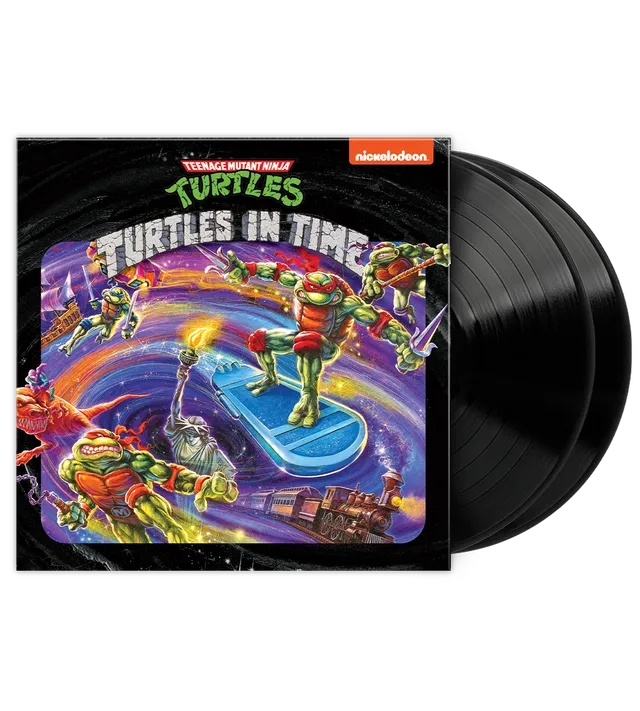 limited-run-tmnt-turtles-in-time-vinyl-soundtrack-green-ooze image 1
