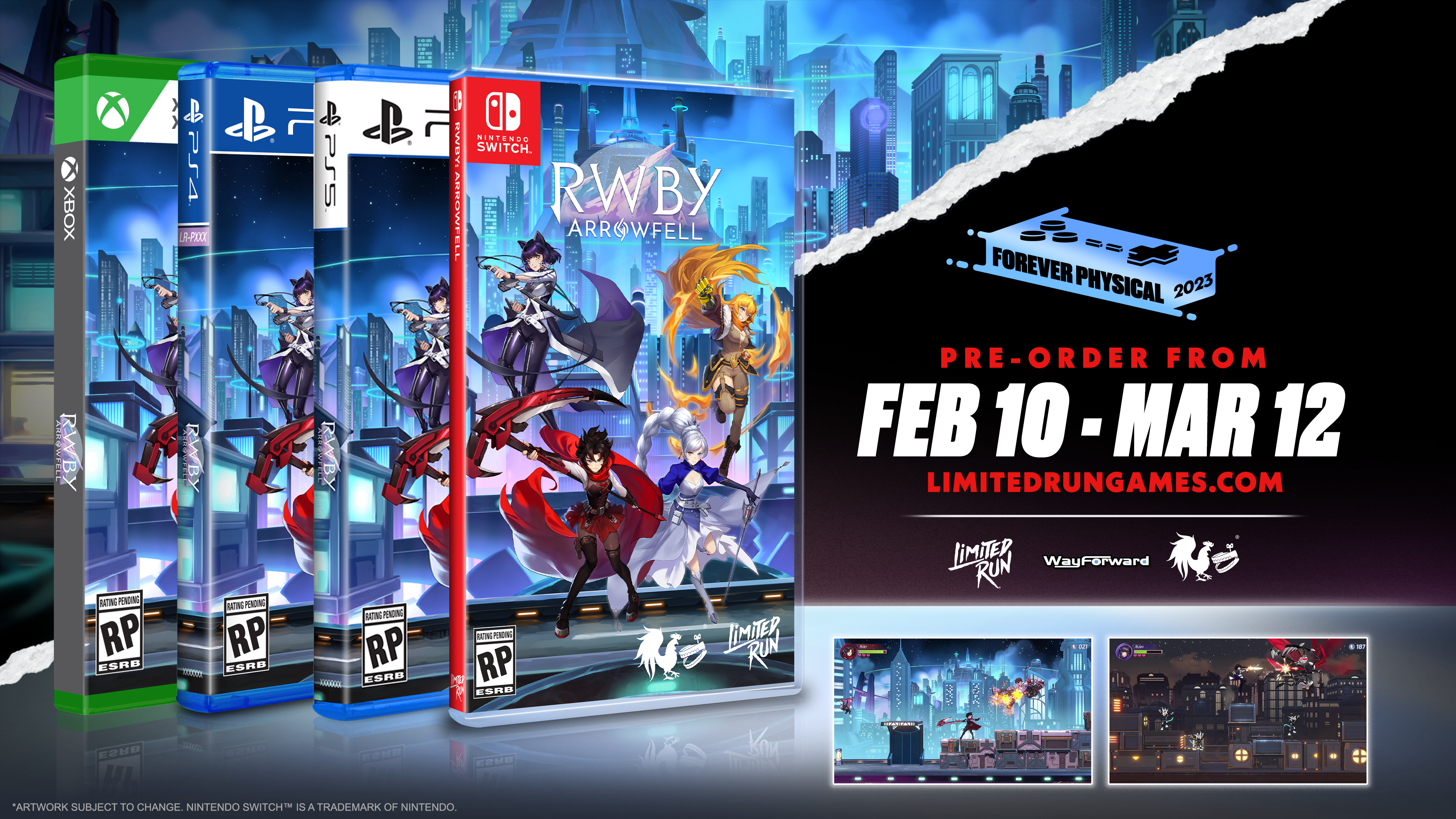 limited-run-500-rwby-arrowfell-ps4-spiel-action-adventure image 3