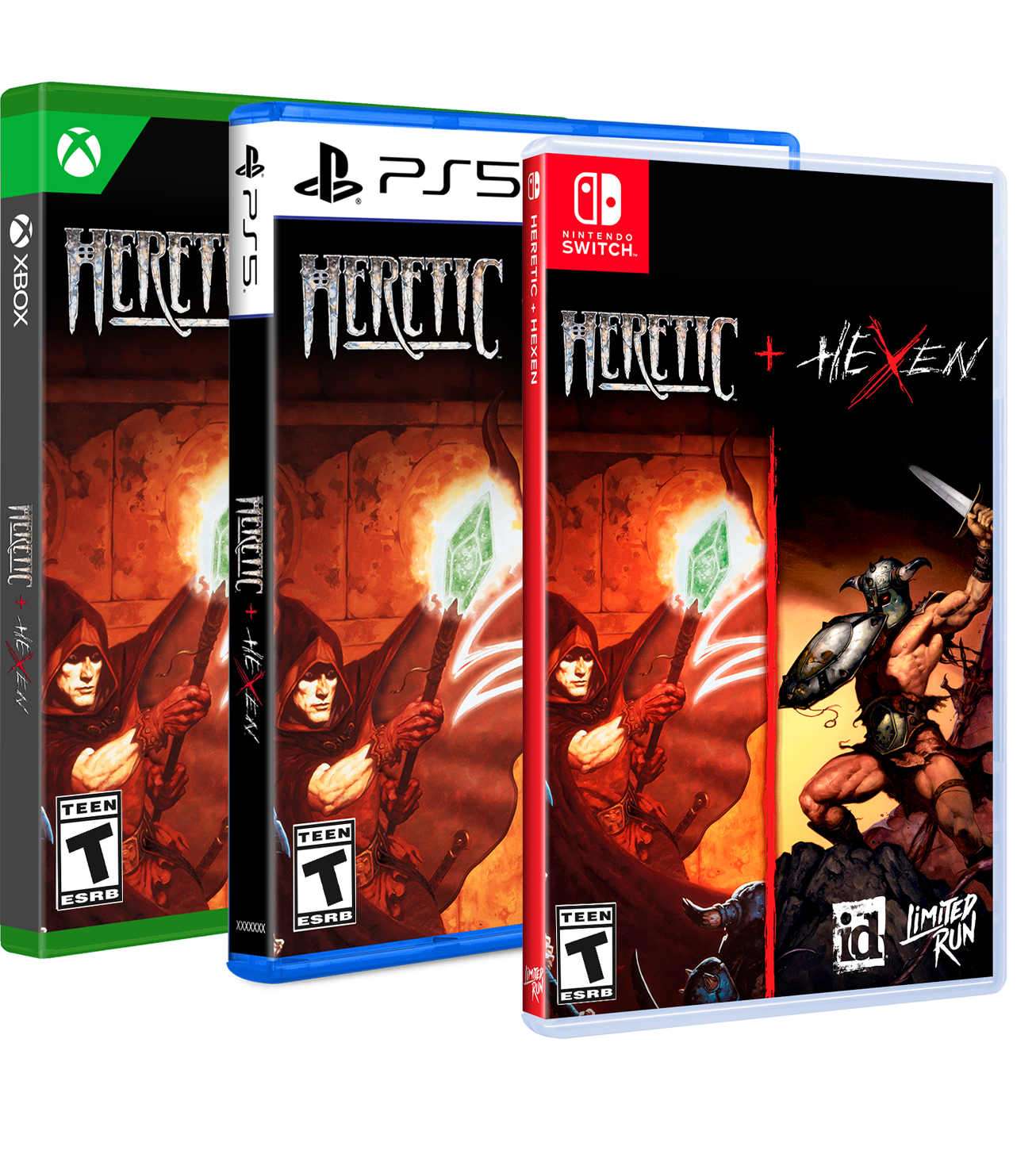 limited-run-heretic-hexen-ps5-spiel-standard-edition-shooter image 1