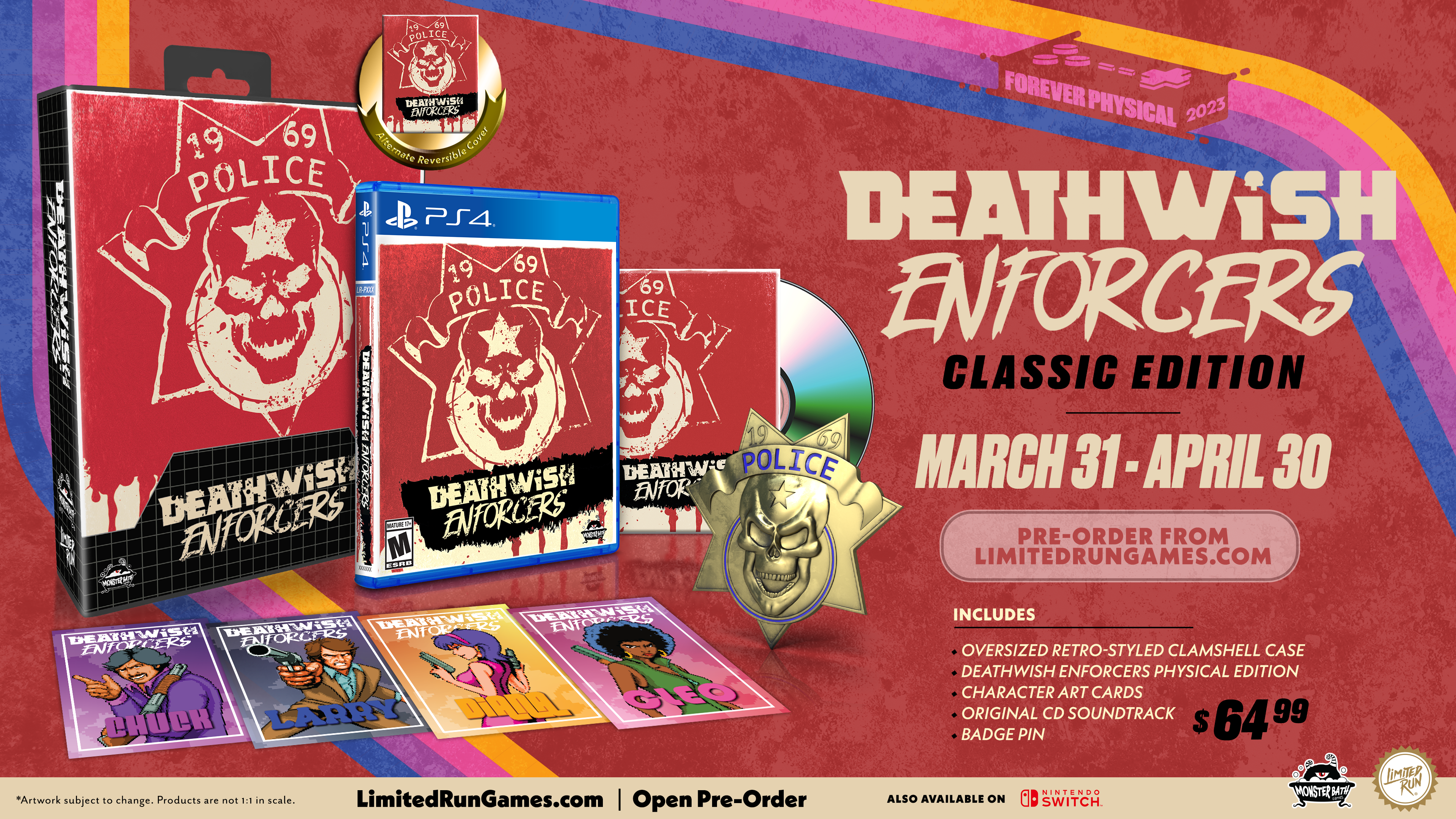 limited-run-505-deathwish-enforcers-classic-edition-ps4-spiel image 3