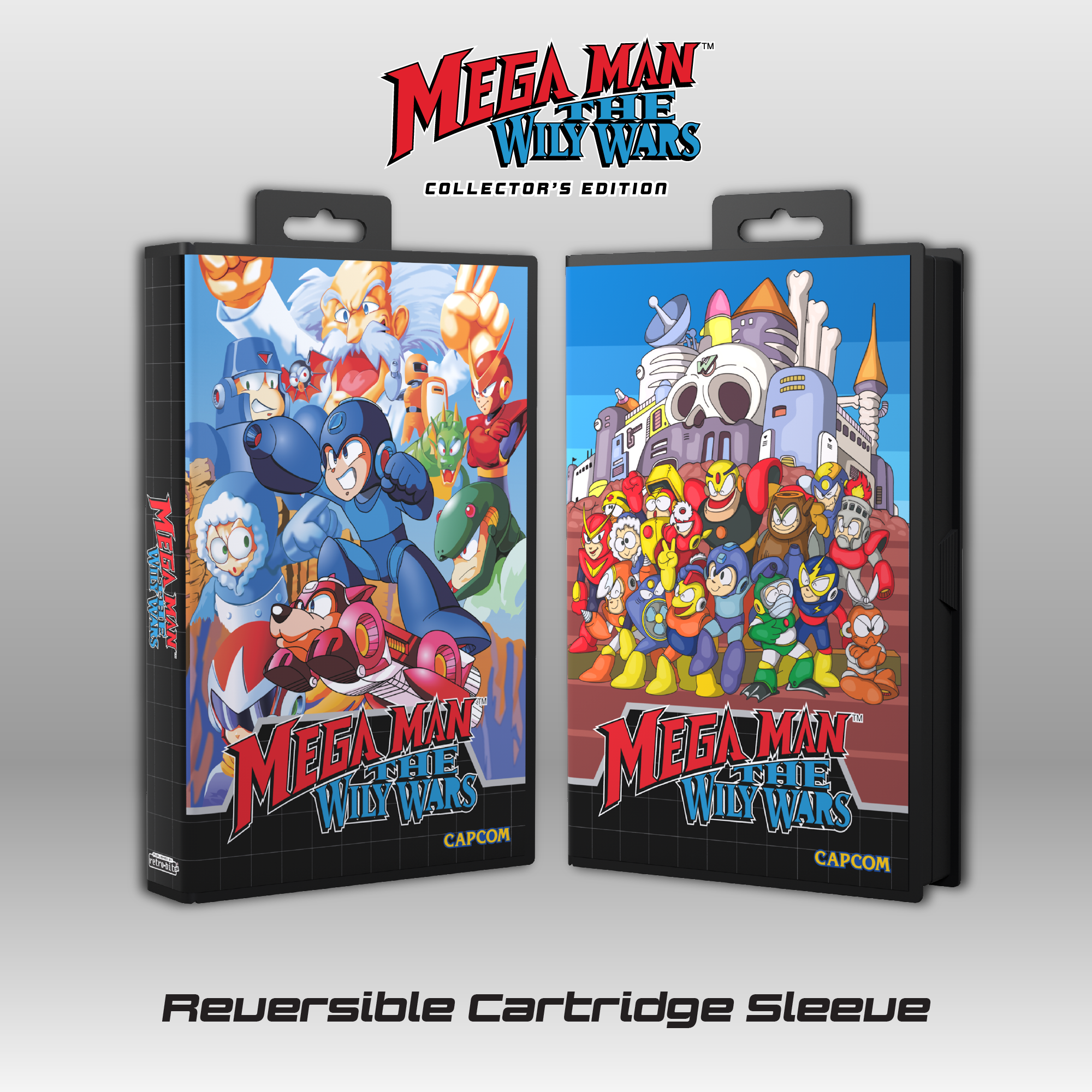 limited-run-mega-man-wily-wars-genesis-spiel-cartridge-retro image 4
