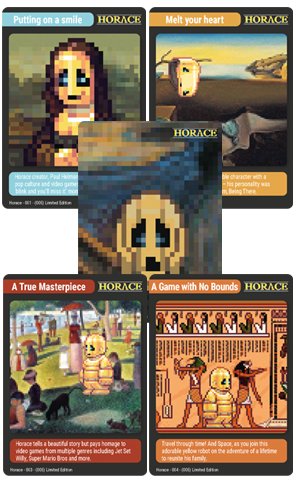 super-rare-games-tc-63-horace-trading-cards-3er-booster-limitiert image 1