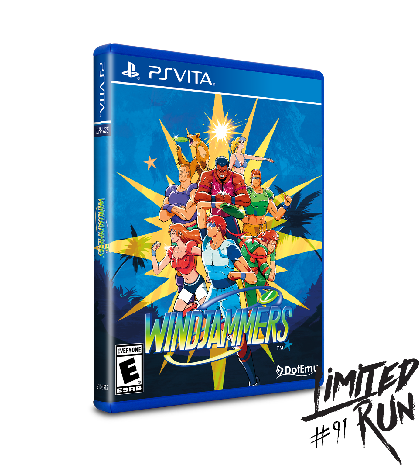 limited-run-windjammers-collector-s-edition-ps-vita-spiel-frisbee-box image 2