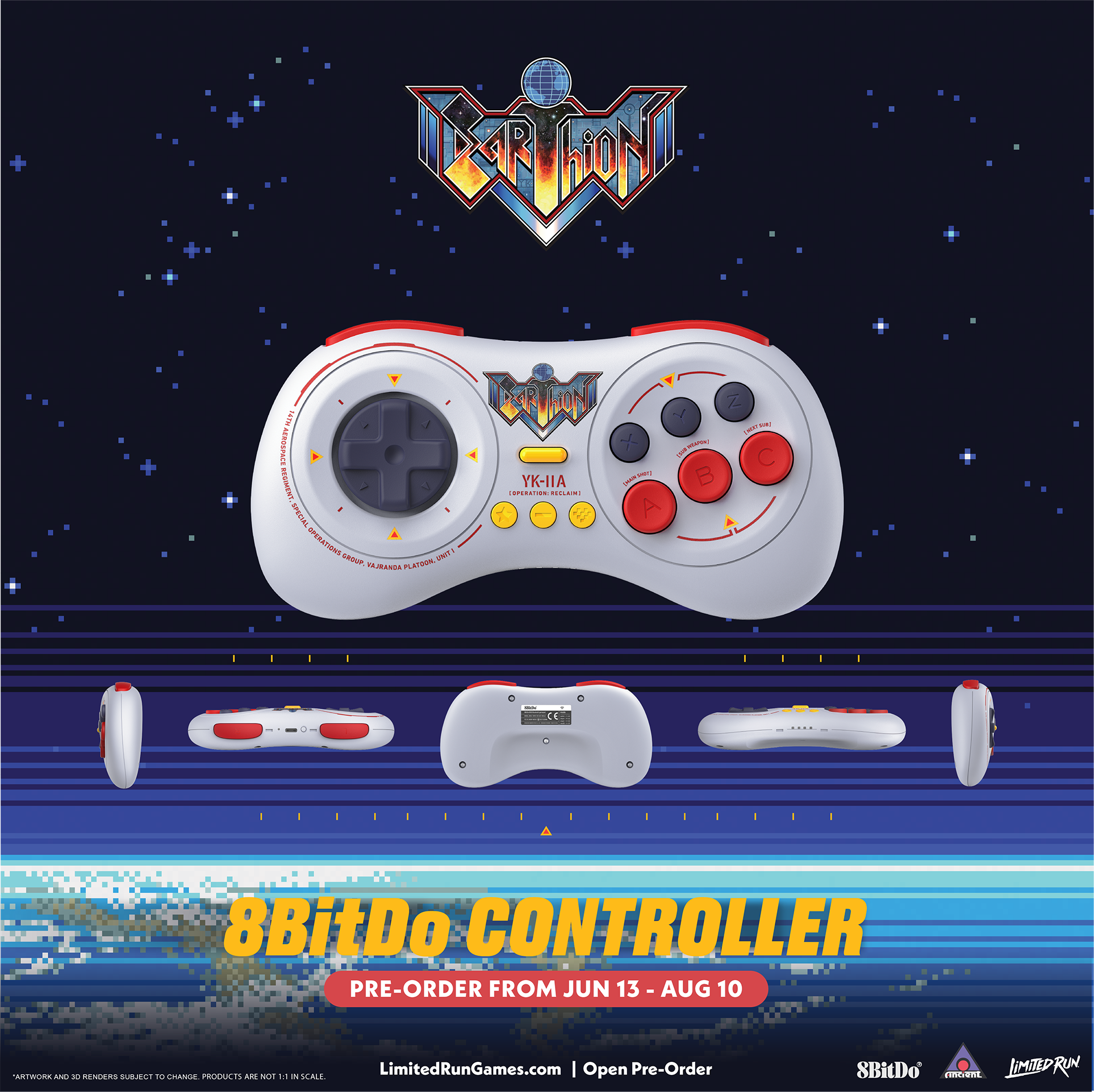 8bitdo-earthion-6-button-gamepad-controller-kabellos image 2