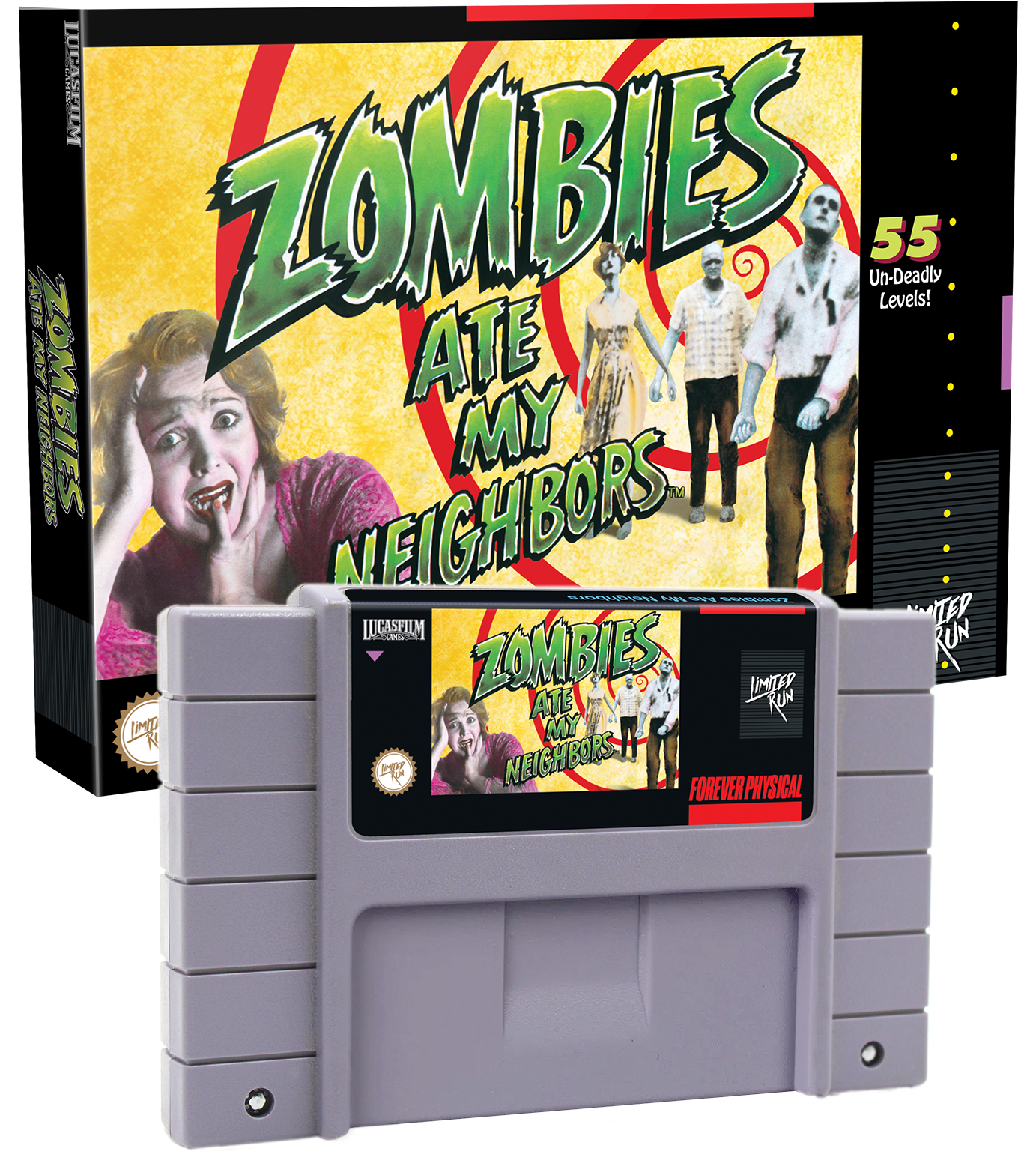 limited-run-zombies-ate-my-neighbors-snes-modul-grau image 1