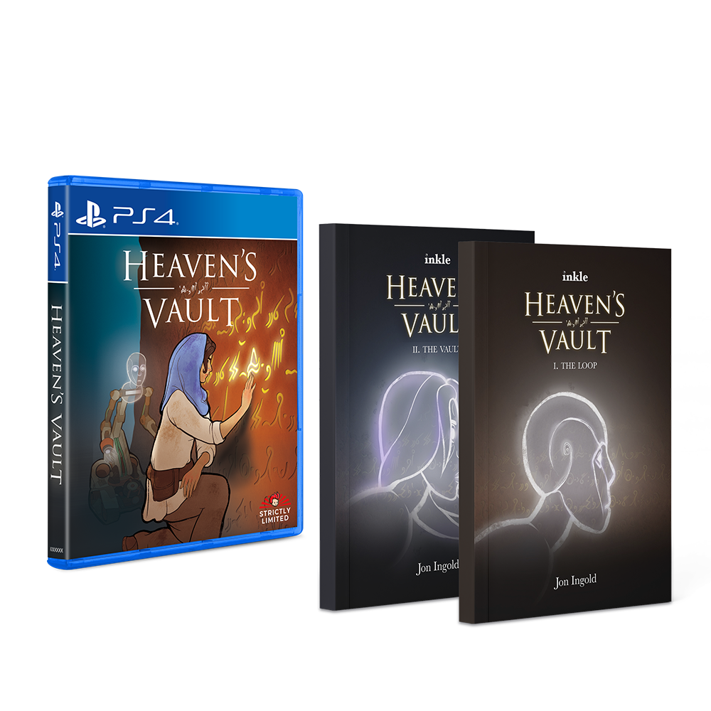 strictly-limited-games-heavens-vault-limited-edition-ps4-spiel-bundle image 1