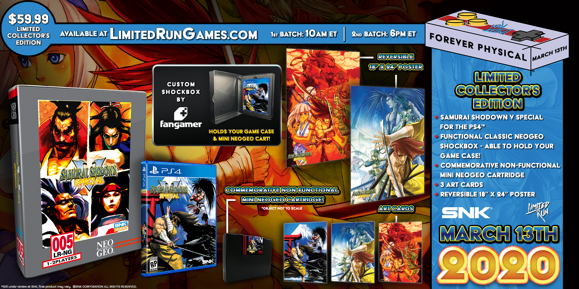 limited-run-328-samurai-shodown-v-special-classic-edition-ps4 image 2
