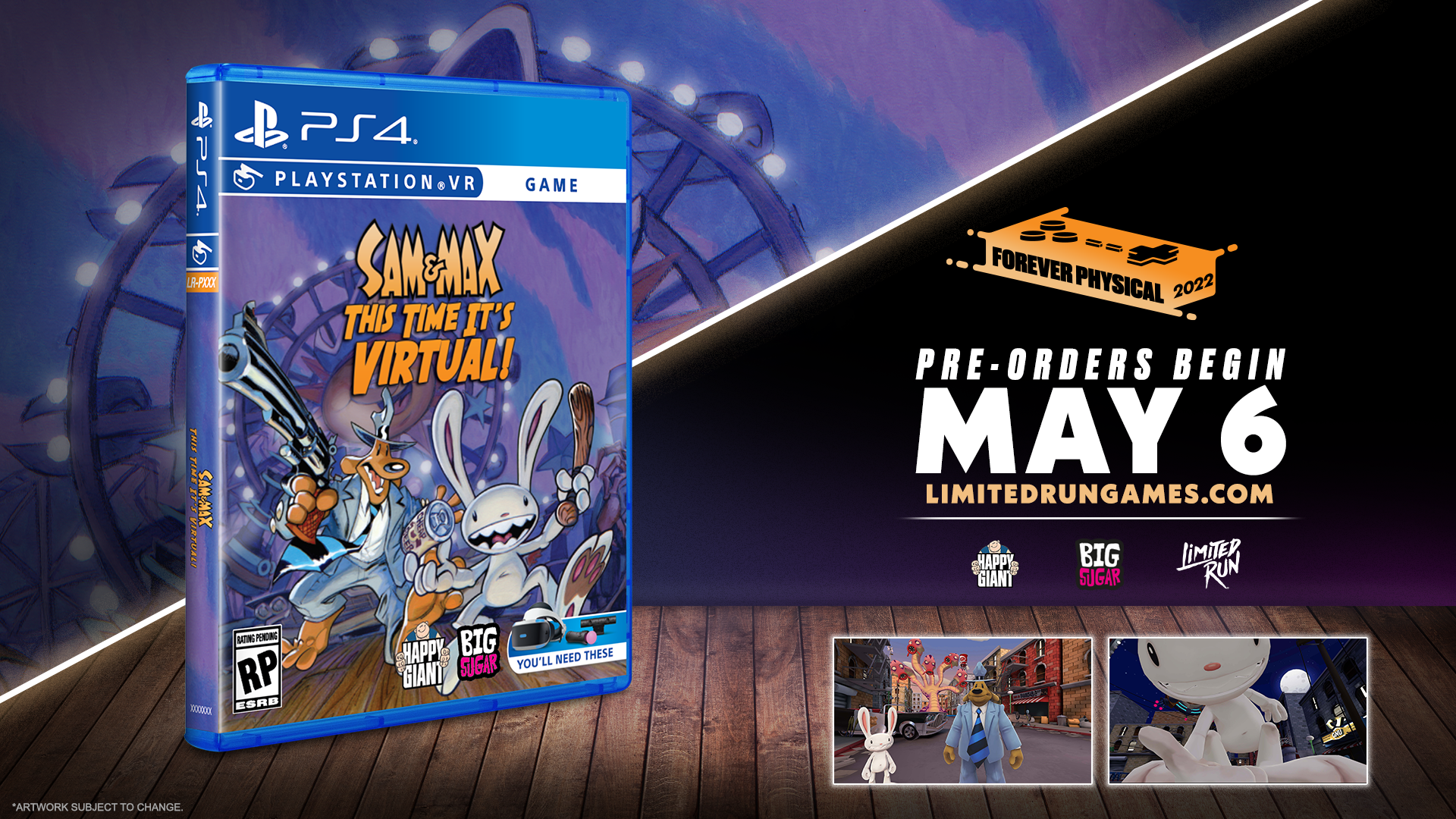 limited-run-459-sam-max-virtual-psvr-spiel-disc image 3
