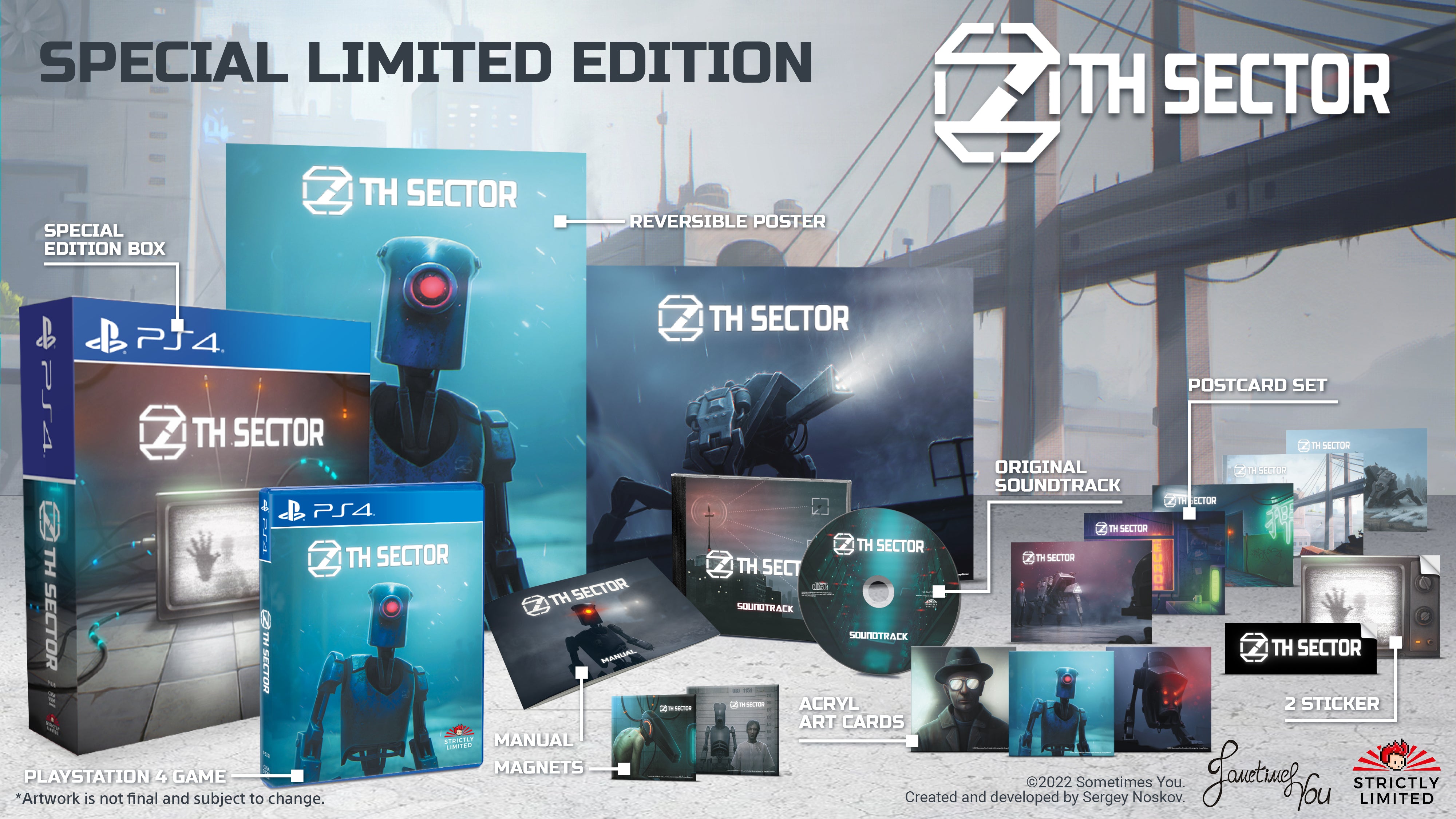 strictly-limited-7th-sector-special-limited-edition-ps4-spiel-cyberpunk image 2