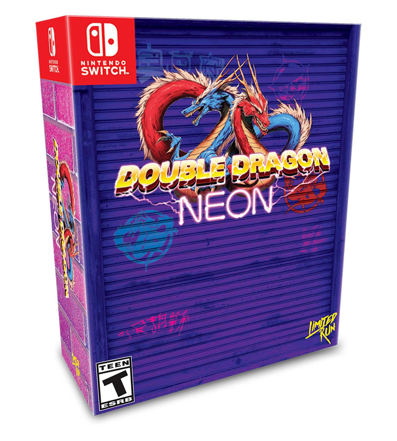 limited-run-games-double-dragon-neon-108-switch-spiel-classic-edition image 1