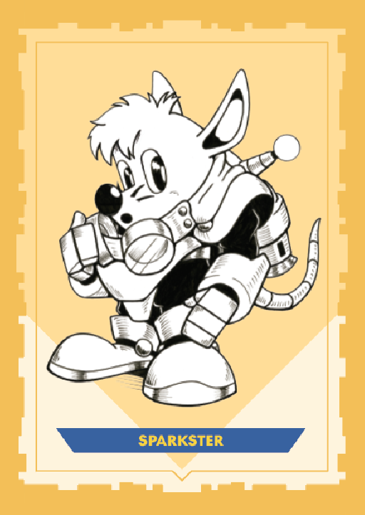 rocket-knight-re-sparked-trading-cards-sammelkarten-8er-set image 7