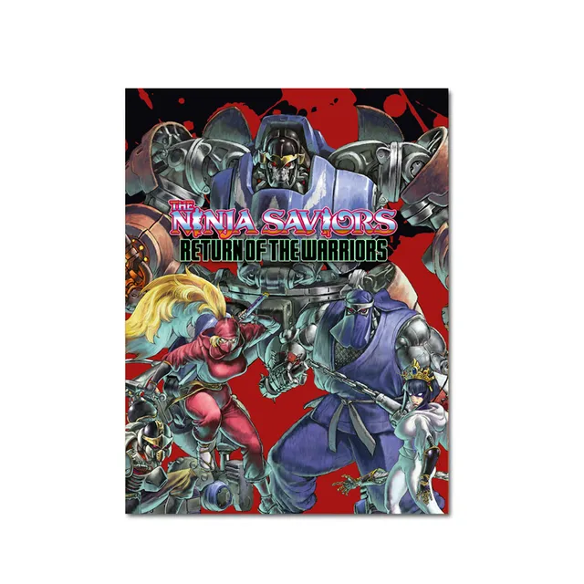 strictly-limited-games-art-card-the-ninja-saviors-alu-platte-sammler image 1