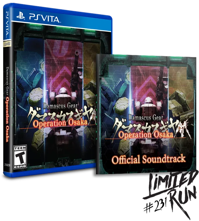 limited-run-damascus-gear-operation-osaka-vita-spiel-soundtrack-bundle image 1