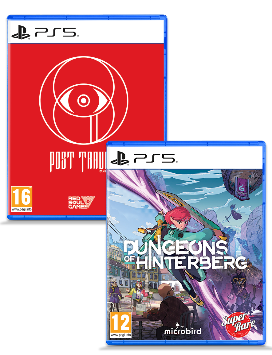 super-rare-games-ps5-bundle-4-post-trauma-dungeons-hinterberg-ps5-spiel image 1
