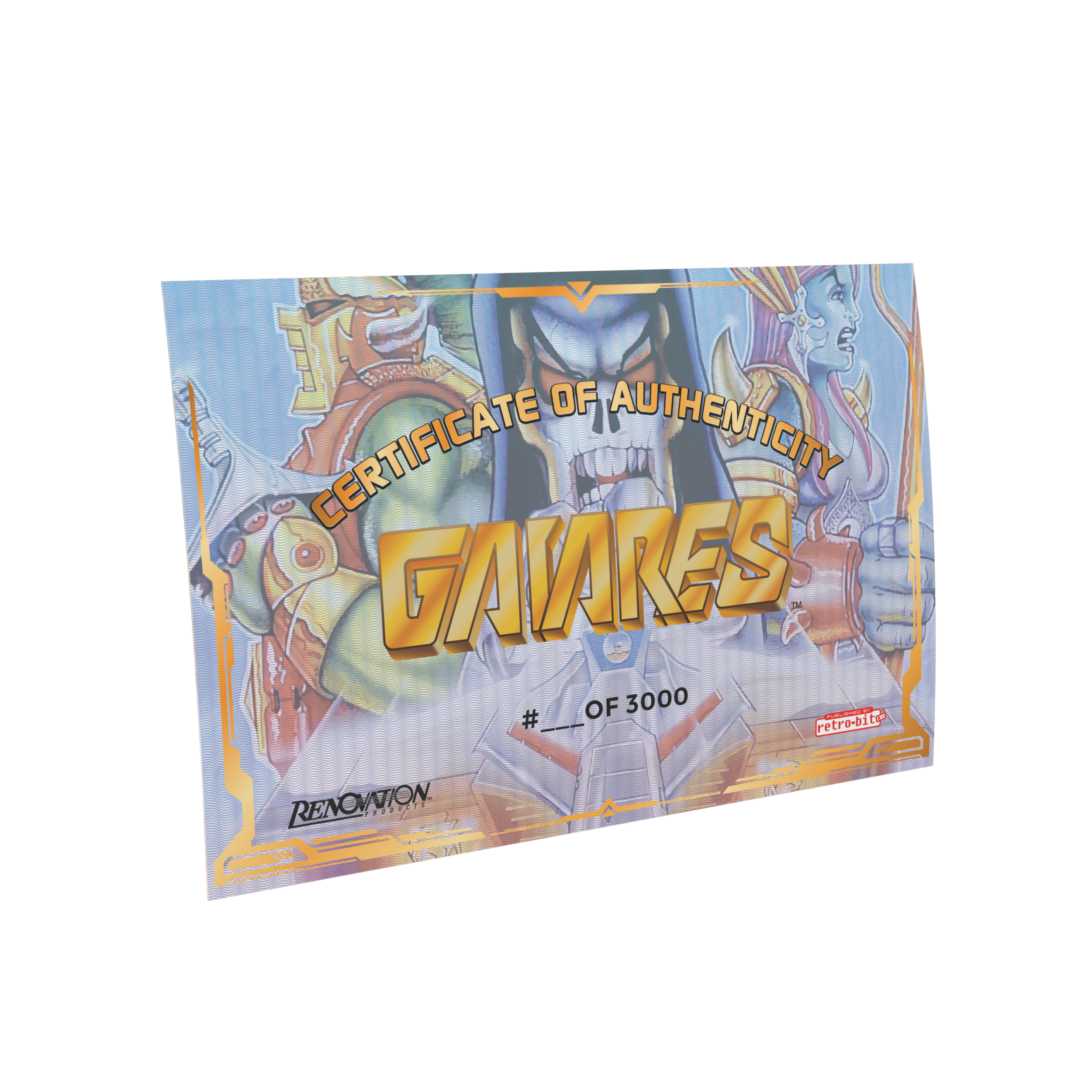 gaiares-mega-drive-spiel-t-shirt-xl-bundle-retro-shooter image 5