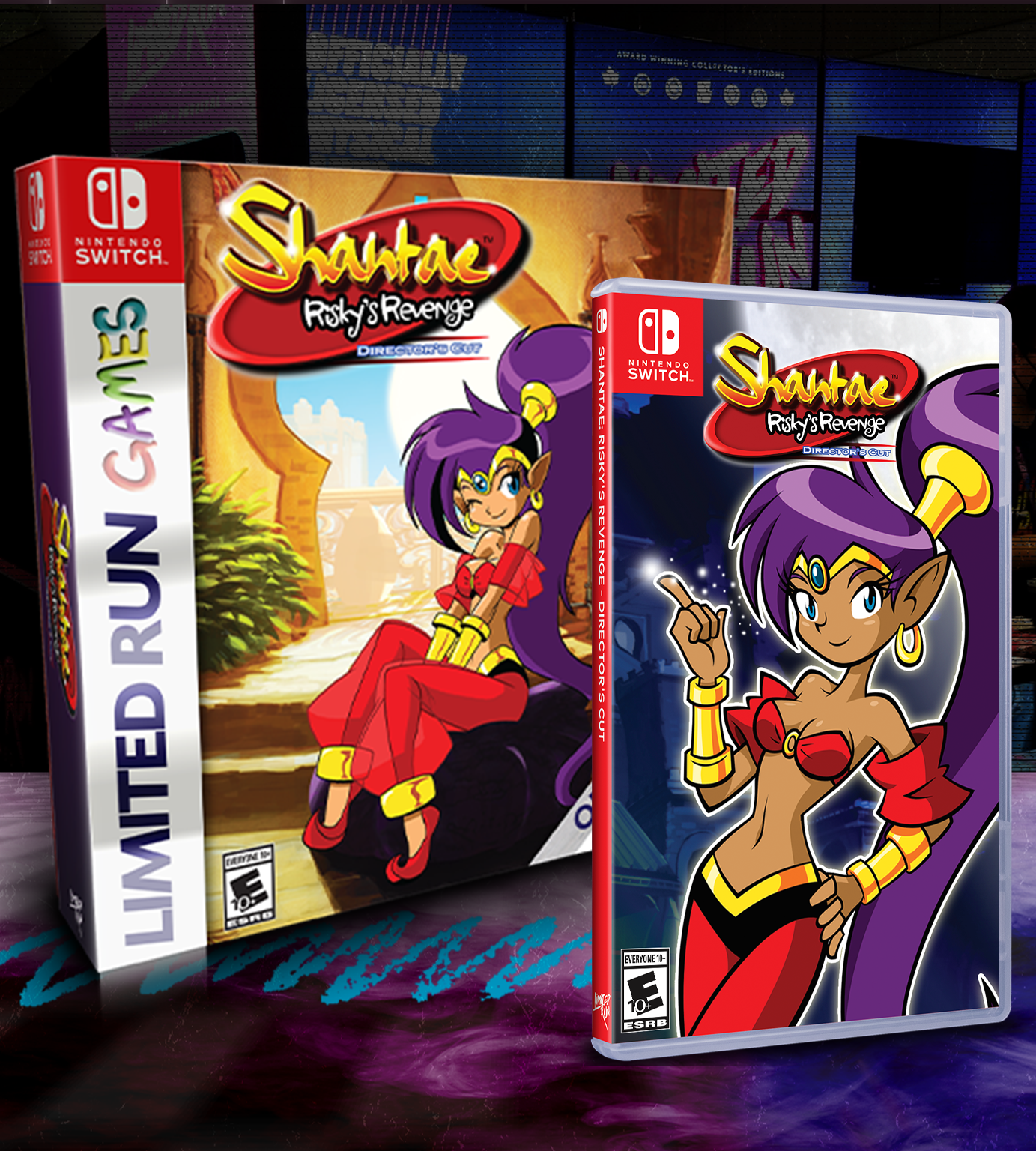 limited-run-games-84-shantae-risky-s-revenge-switch-spiel-retro-box image 2