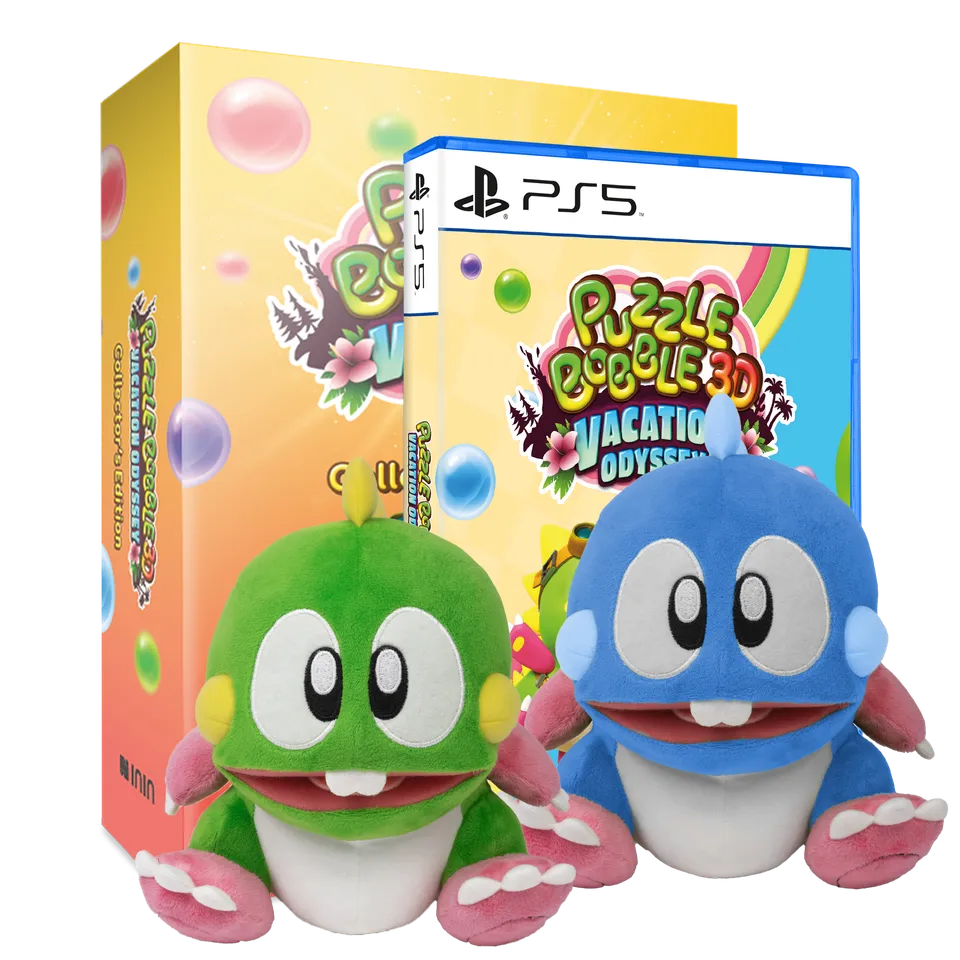 puzzle-bobble-3d-vacation-odyssey-ps5-collectors-edition-plush image 1