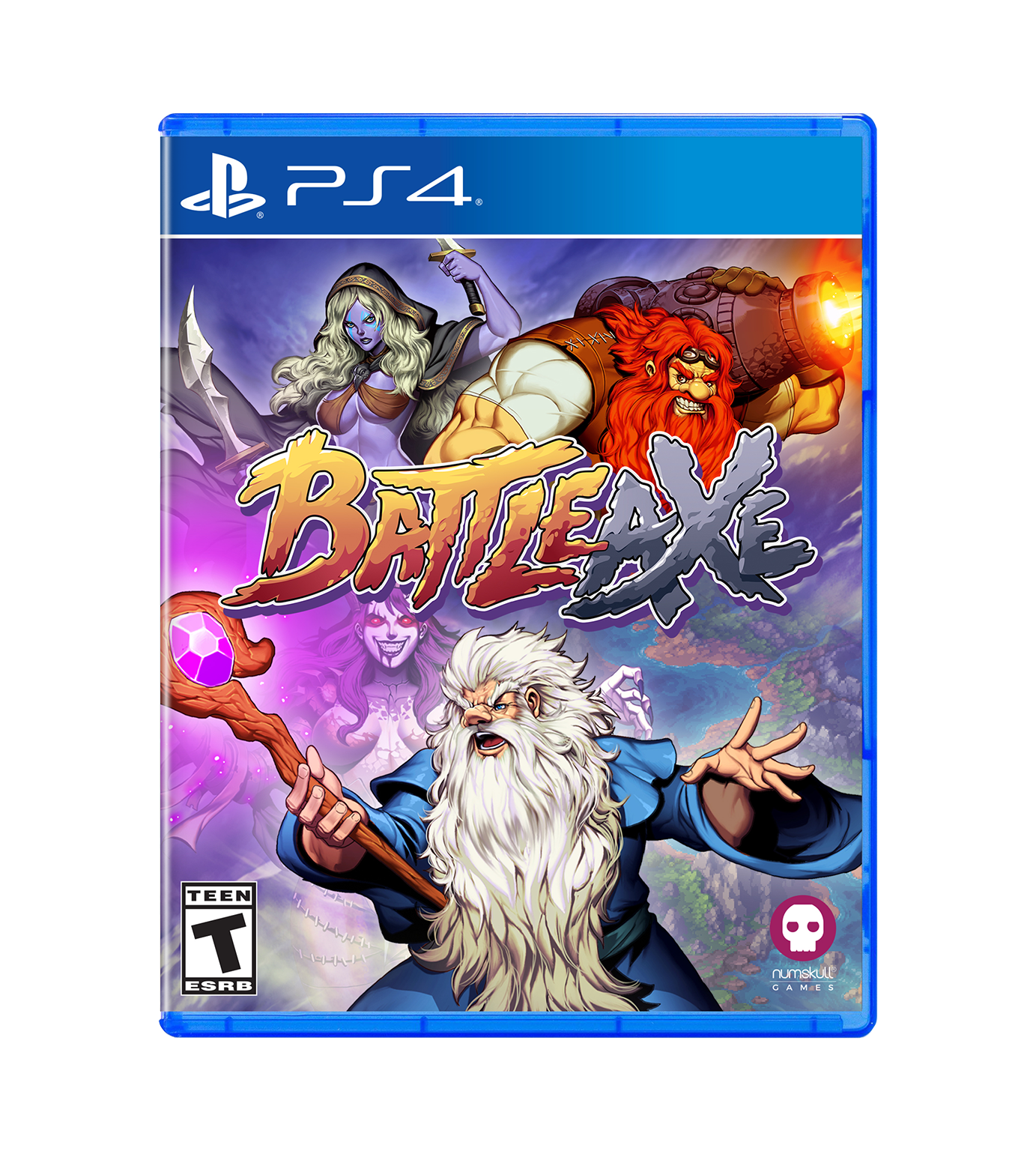 battle-axe-ps4-spiel-disc-arcade-hack-slash-retro-standard image 1