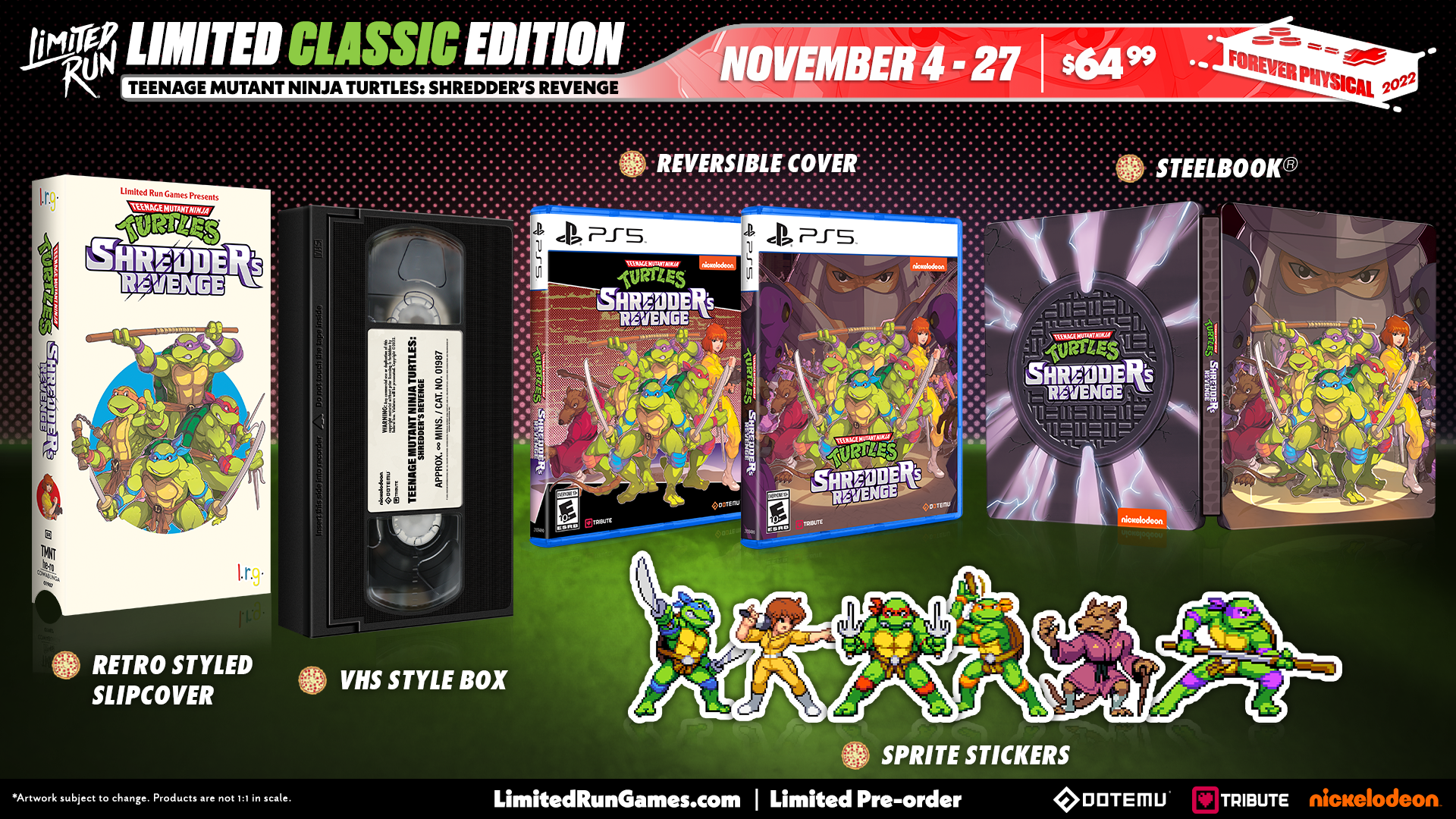 limited-run-tmnt-shredder-s-revenge-classic-edition-ps5-spiel-steelbook image 3