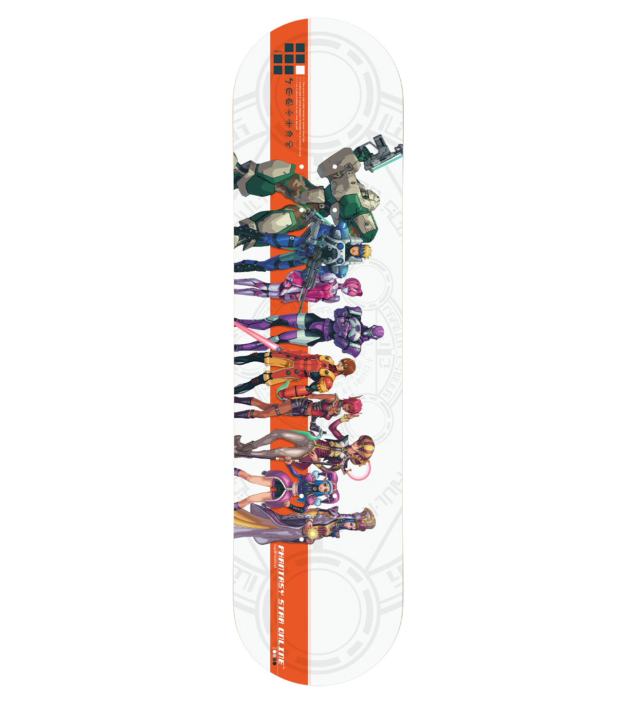 limited-run-games-phantasy-star-online-skate-deck-blau-sammler image 4