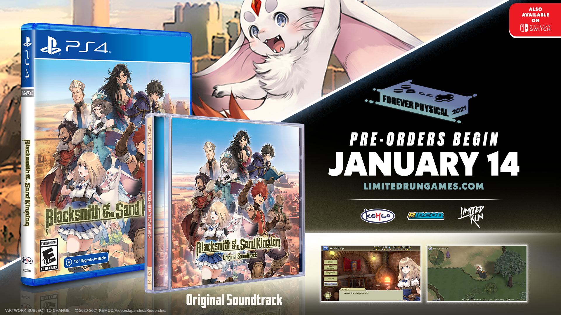 limited-run-440-blacksmith-of-the-sand-kingdom-ps4-spiel-mit-ost-bundle image 3