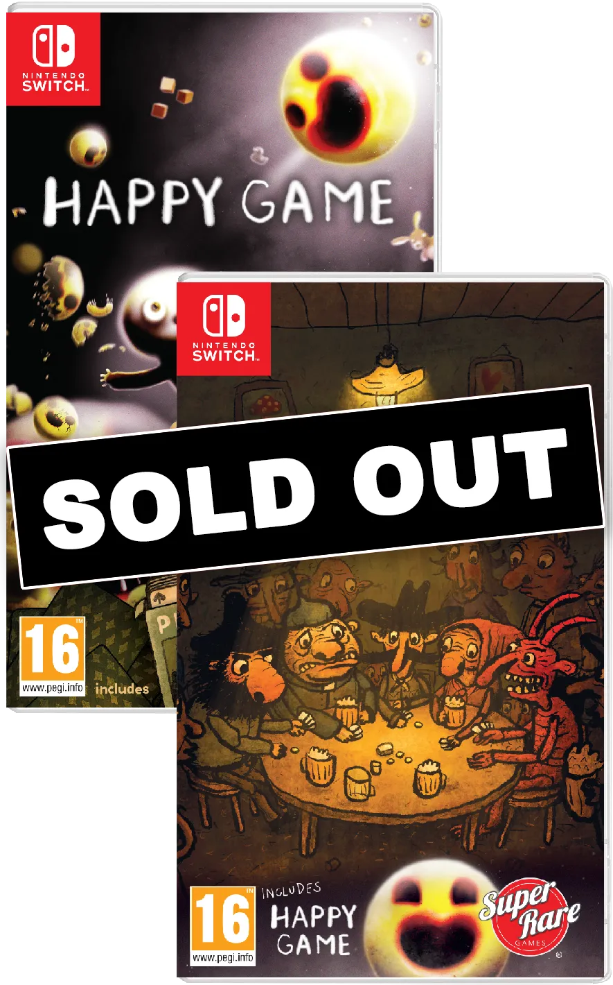 super-rare-games-happy-game-pilgrims-switch-spiel-srg-93-2-in-1 image 1