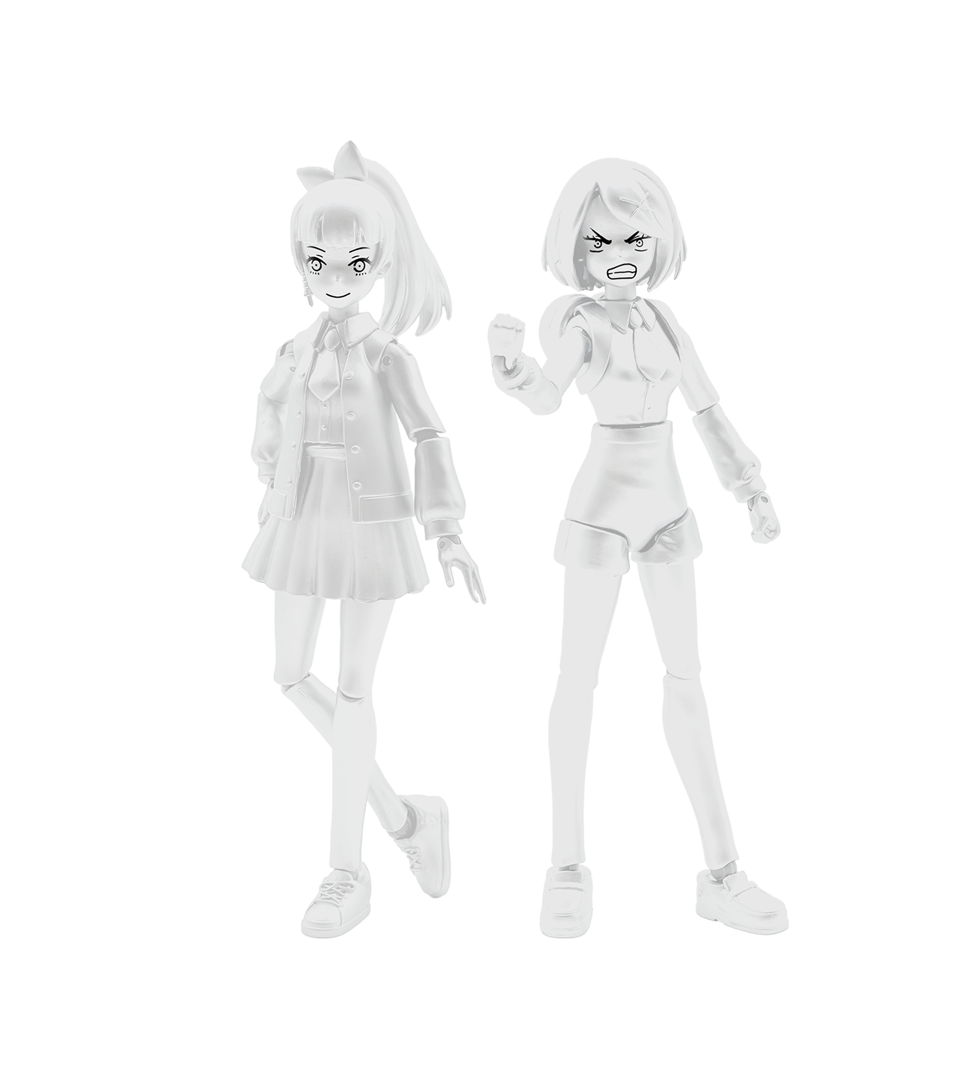 limited-run-river-city-girls-2-figur-wei-kyoko-set-a-sammler image 1