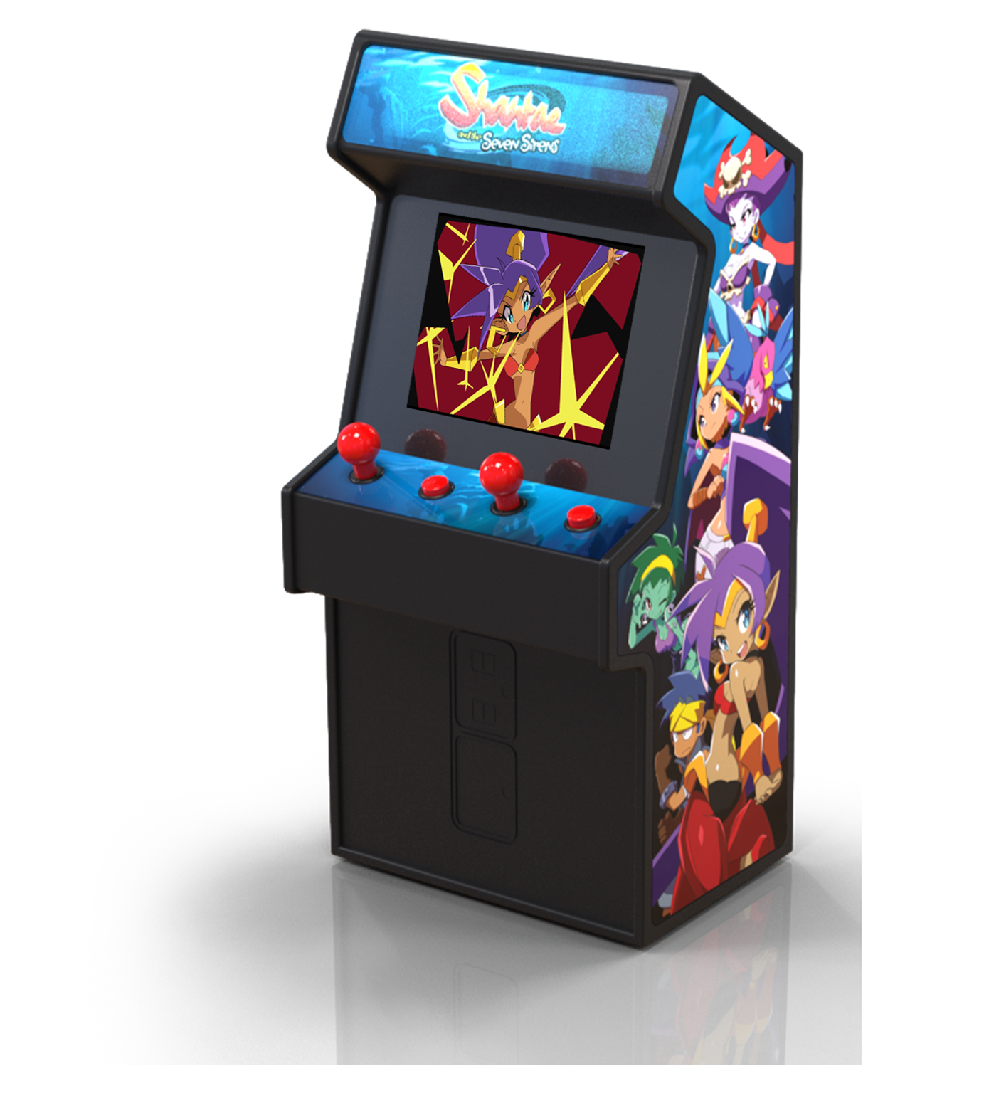limited-run-shantae-seven-sirens-mini-arcade-cabinet-5-5-zoll image 2