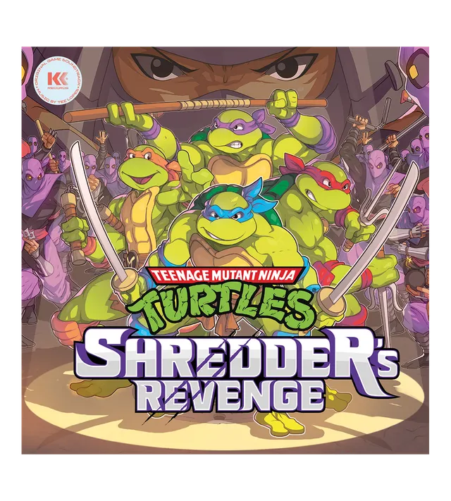 tmnt-shredder-s-revenge-2lp-vinyl-soundtrack-gatefold image 1