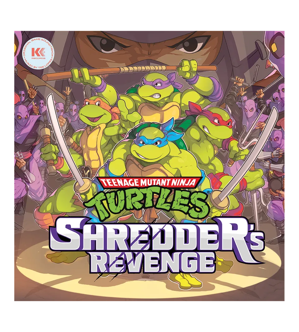 tmnt-shredder-s-revenge-2lp-vinyl-soundtrack-gatefold image 1