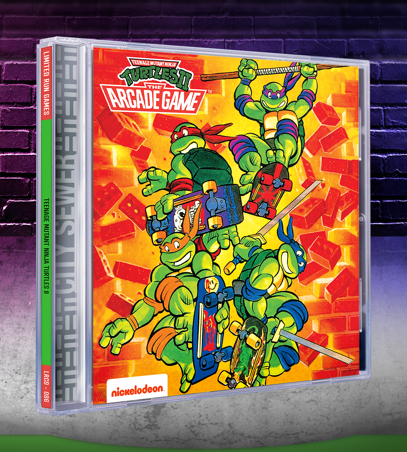 limited-run-games-turtles-ii-arcade-game-cd-soundtrack image 2