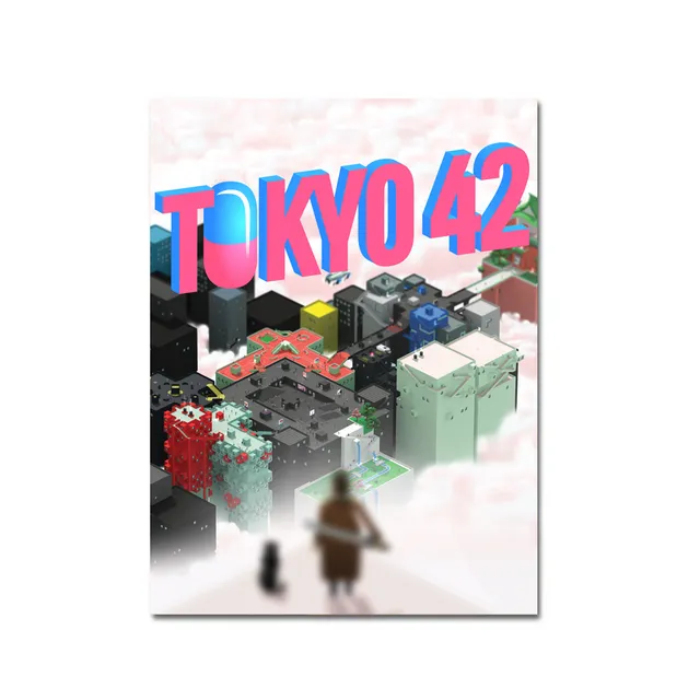 strictly-limited-games-tokyo-42-art-card-alu-platte-14x17 image 1