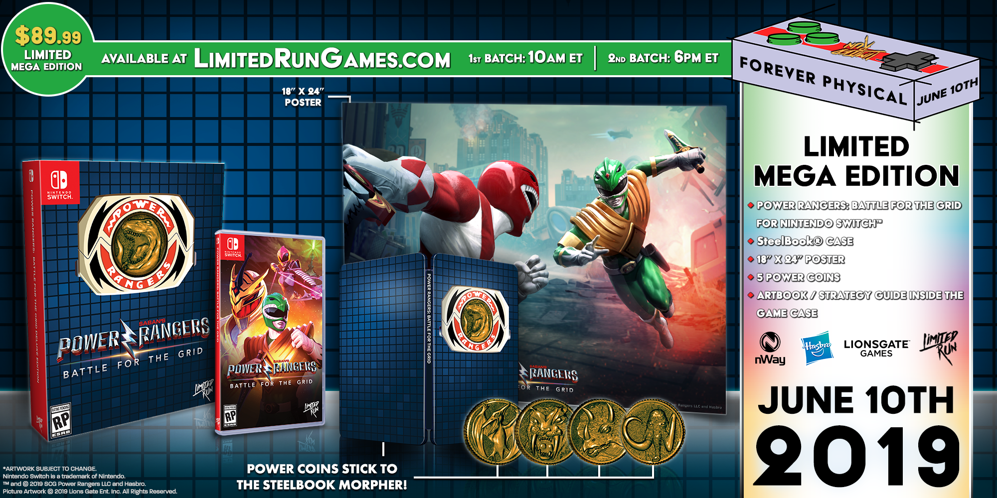 switch-limited-run-38-power-rangers-mega-edition-spiel image 2