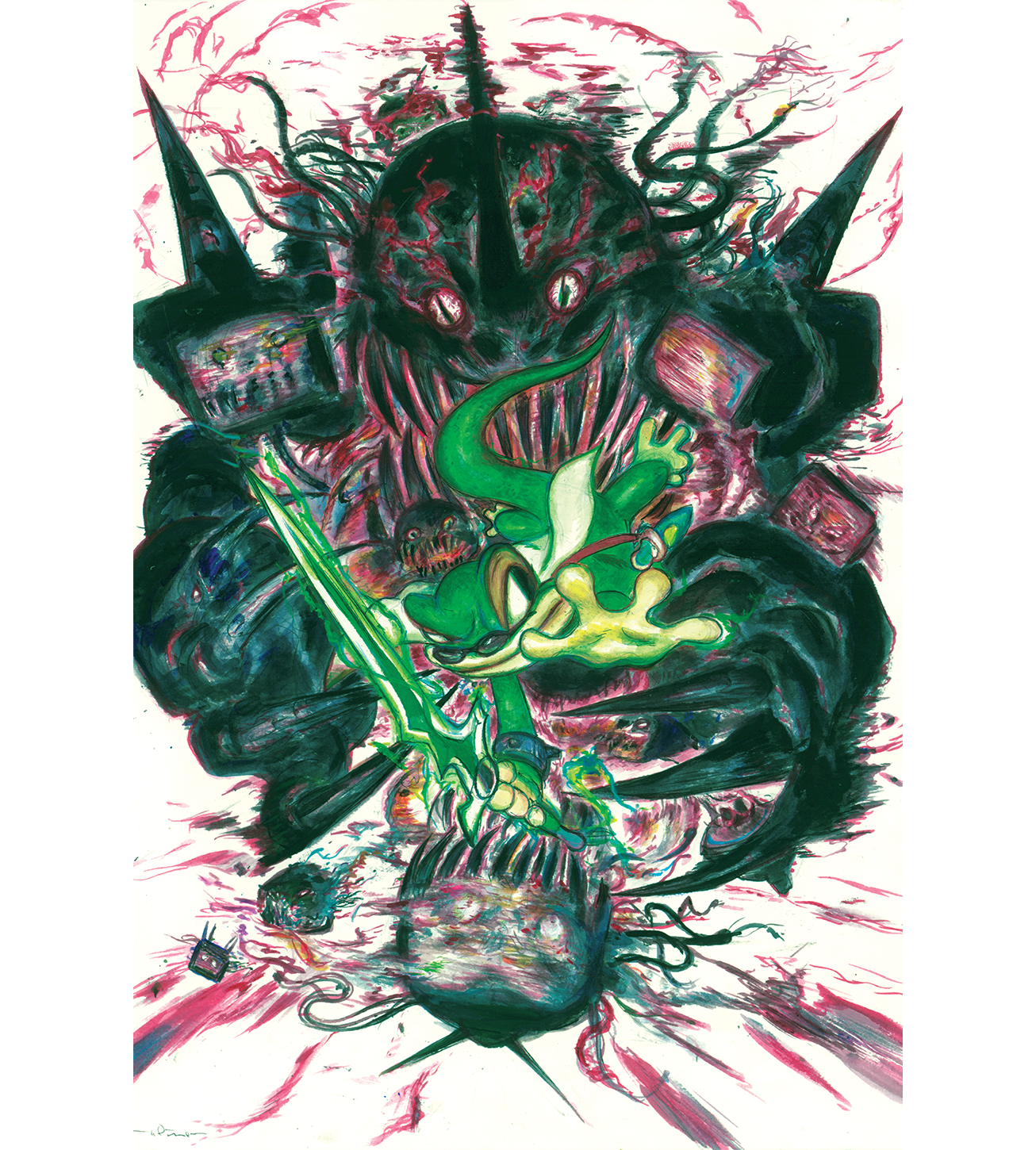 limited-run-gex-trilogy-poster-merch-wandposter image 1