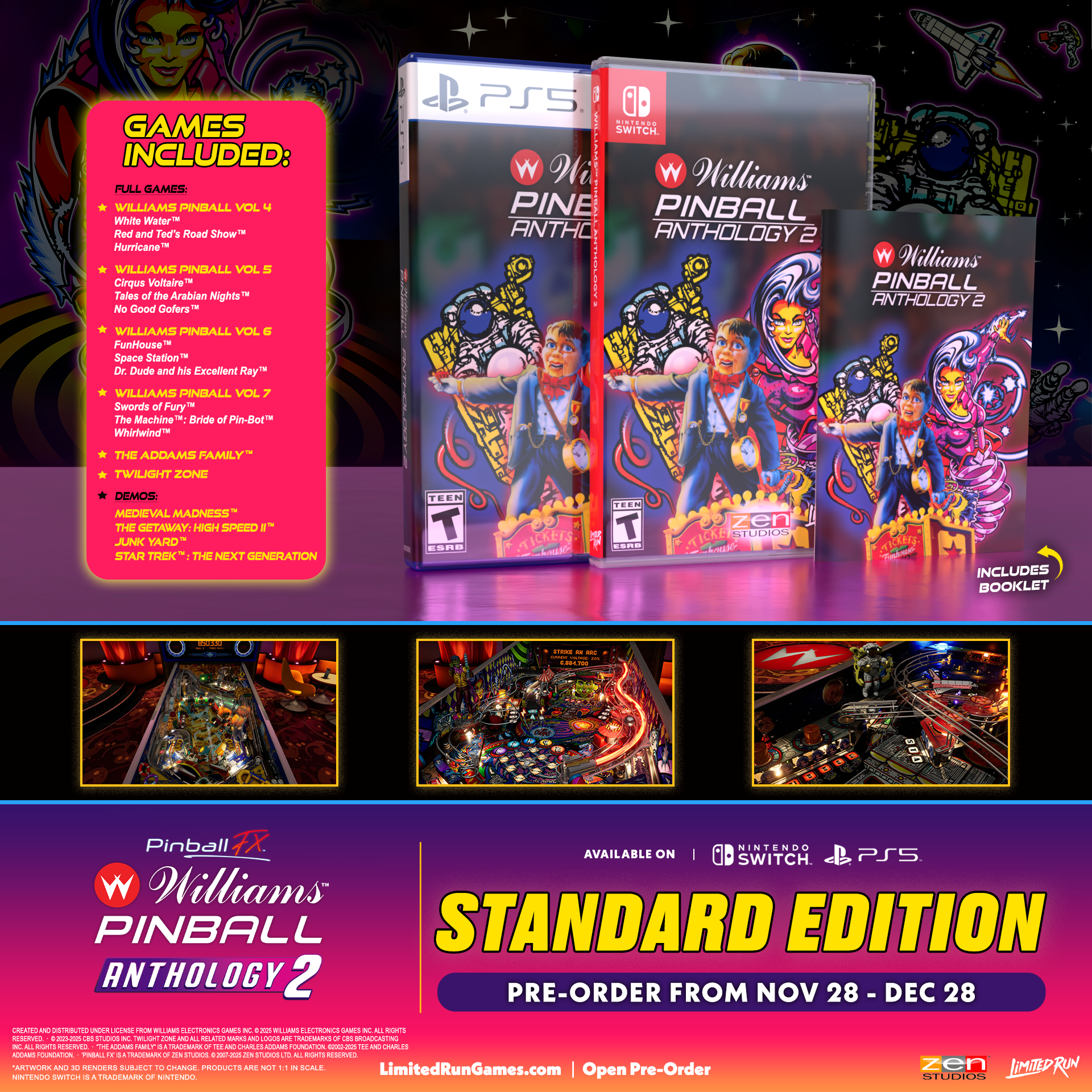 limited-run-pinball-fx-williams-anthology-vol-2-switch-ps5-spiel image 2
