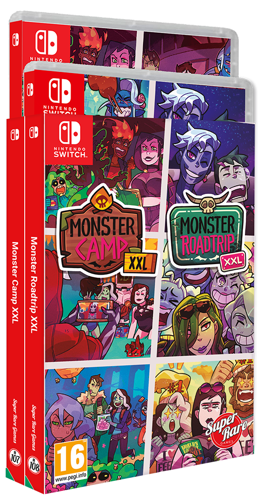 super-rare-games-srg-107-108-monster-camp-roadtrip-switch-doppelpack image 1