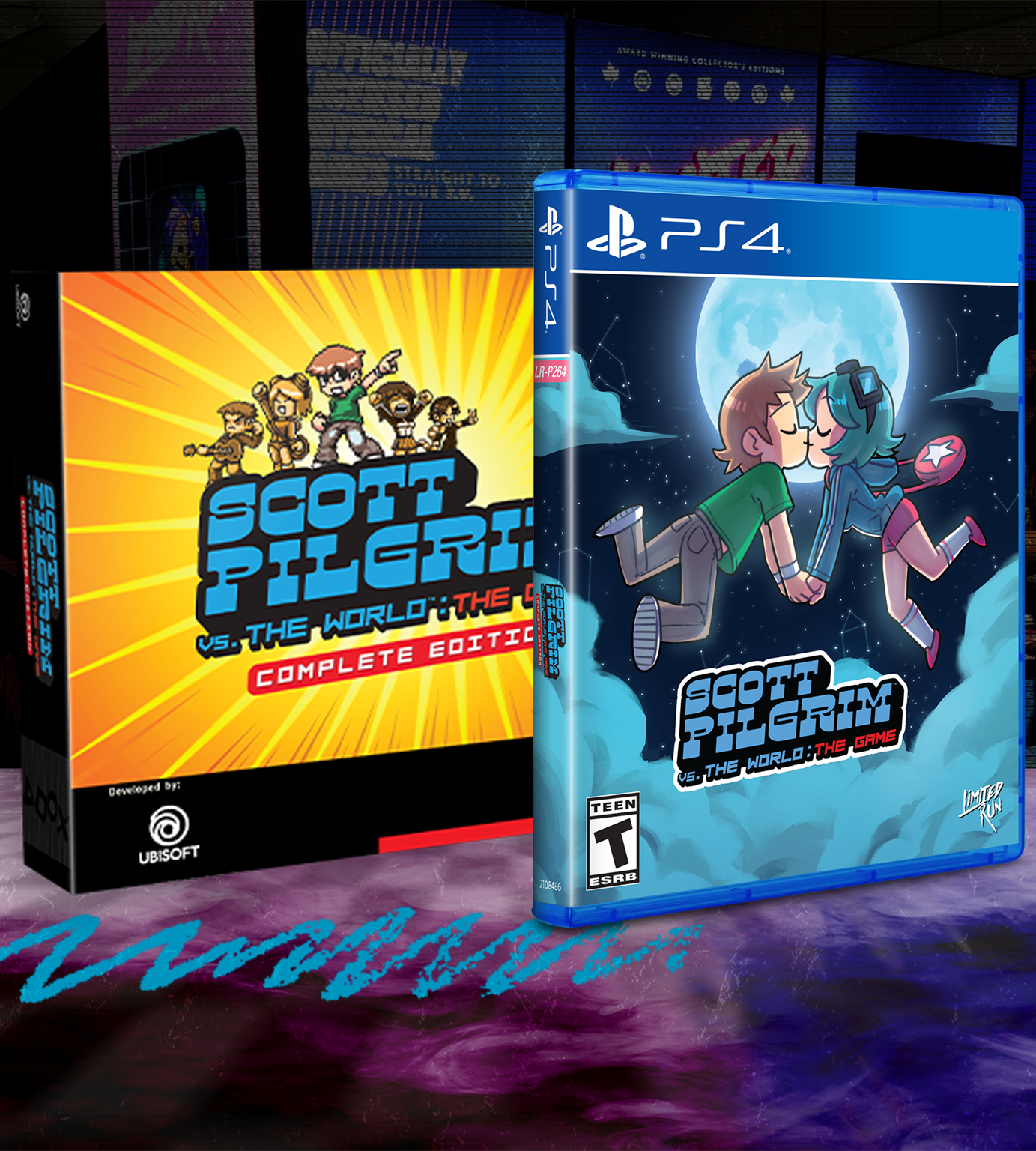 limited-run-382-scott-pilgrim-vs-the-world-the-game-ps4-spiel-retro image 2