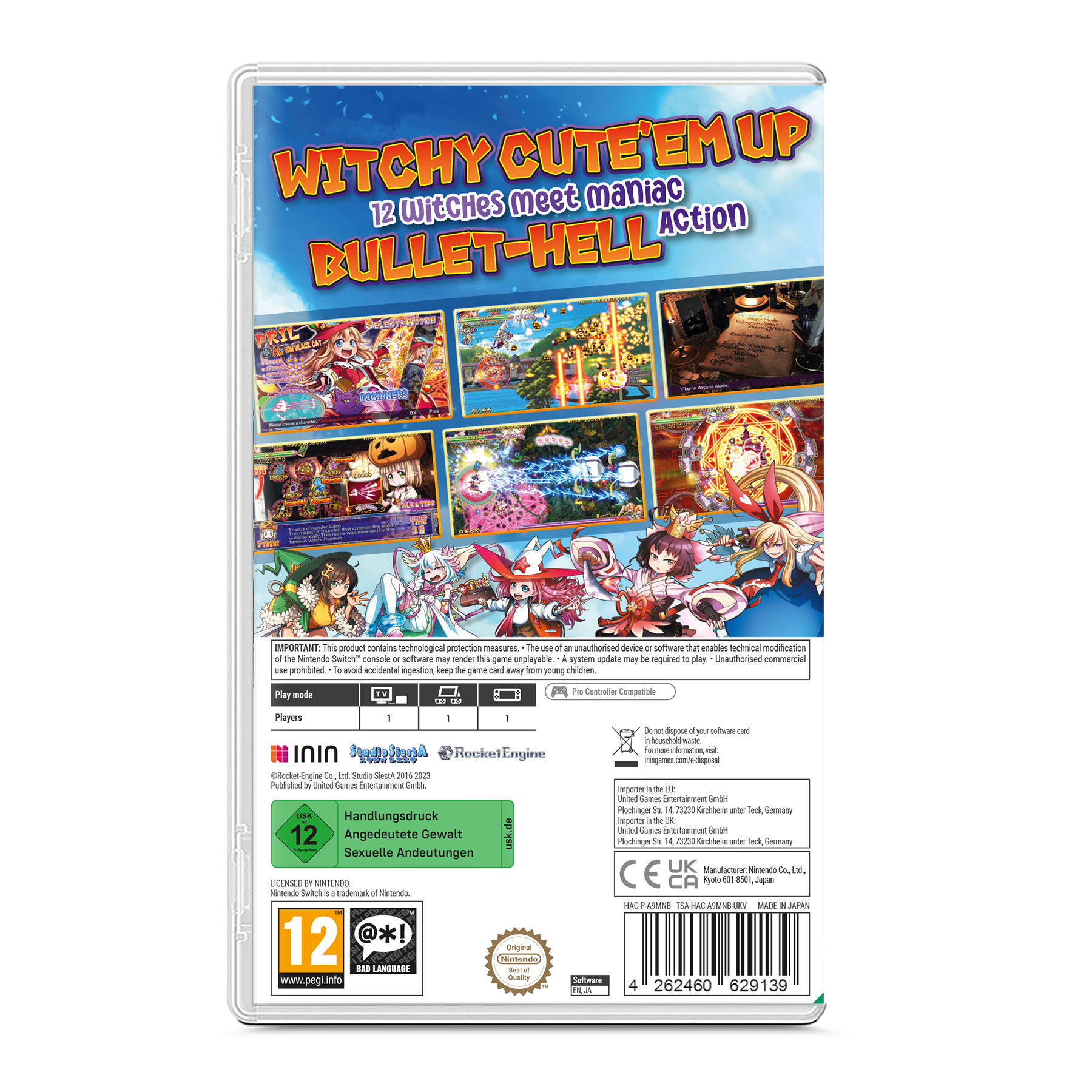 trouble-witches-final-switch-spiel-limited-edition-bullet-hell image 2
