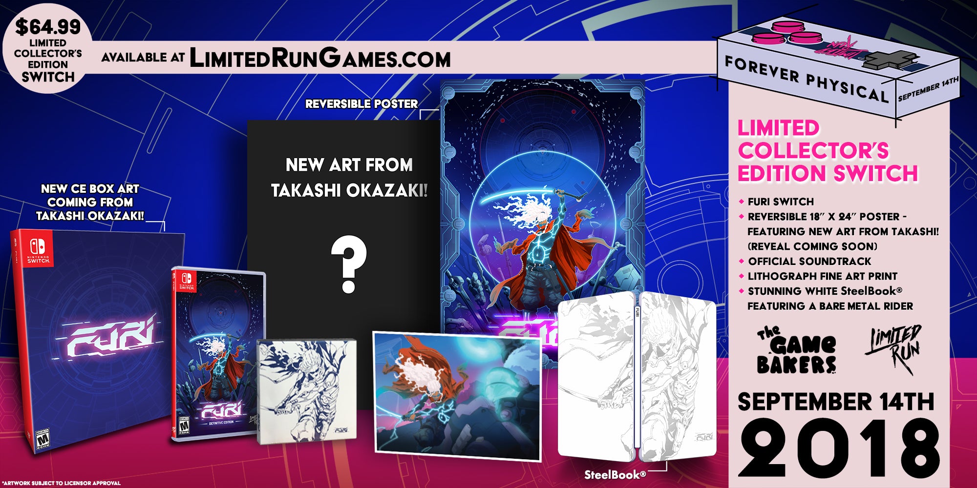 limited-run-games-furi-14-switch-collector-s-steelbook-soundtrack image 2