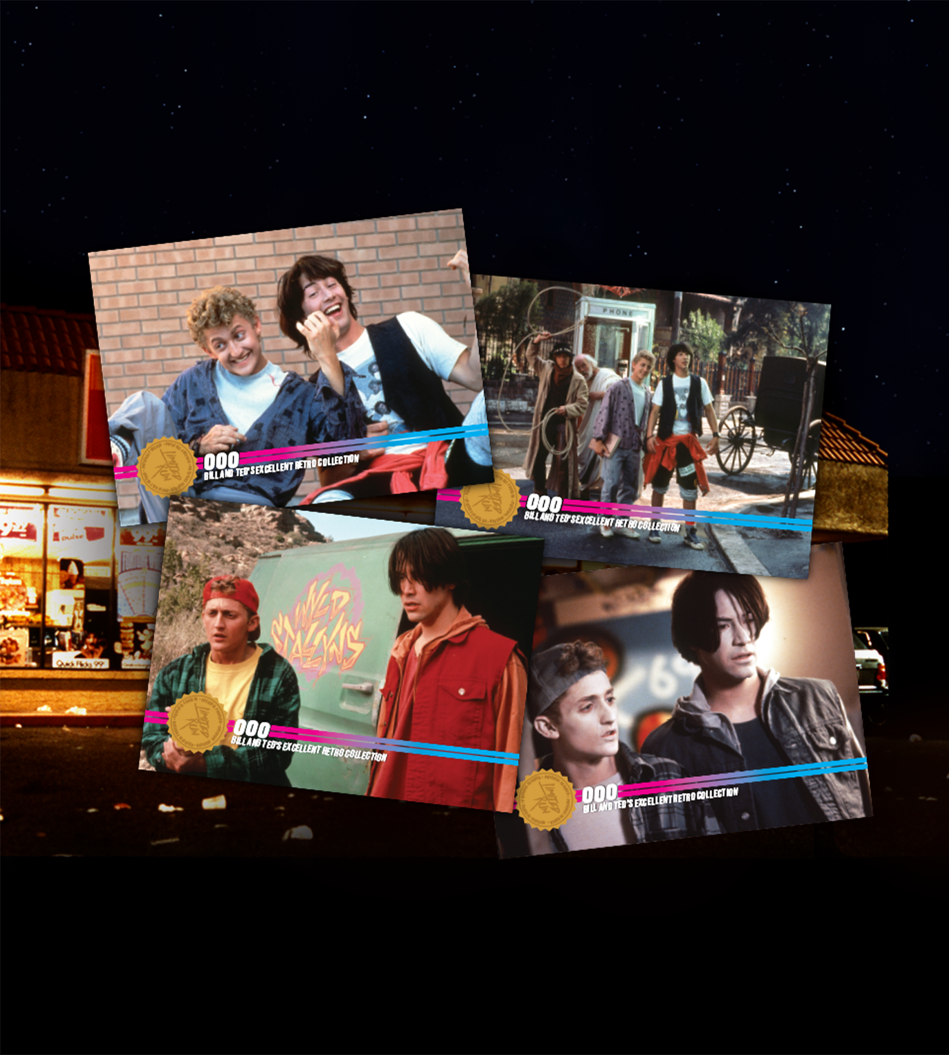 limited-run-bill-ted-retro-sammelkarten-pack-serie-3 image 2
