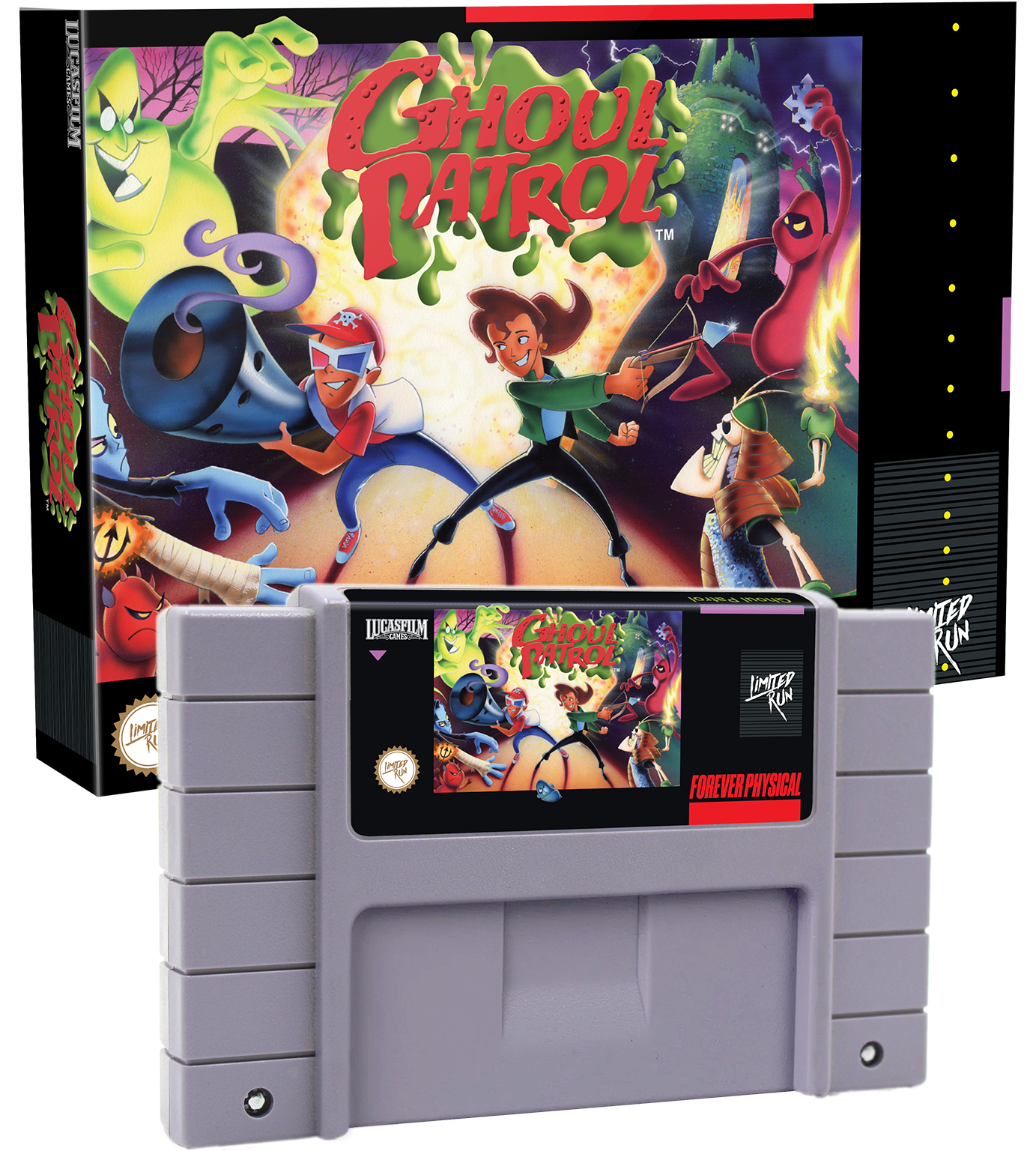 limited-run-ghoul-patrol-snes-modul-grau-standard image 1