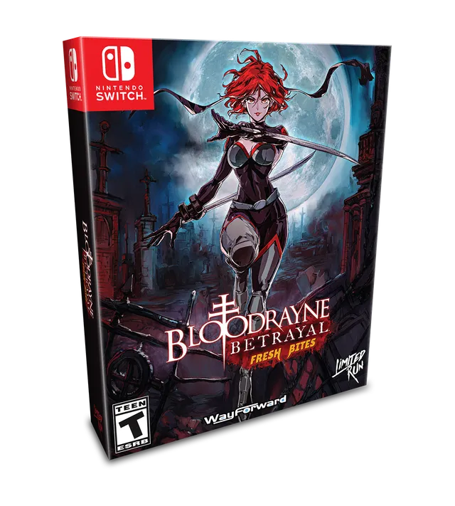 limited-run-bloodrayne-betrayal-fresh-bites-120-switch-spiel-collectors-edition image 1
