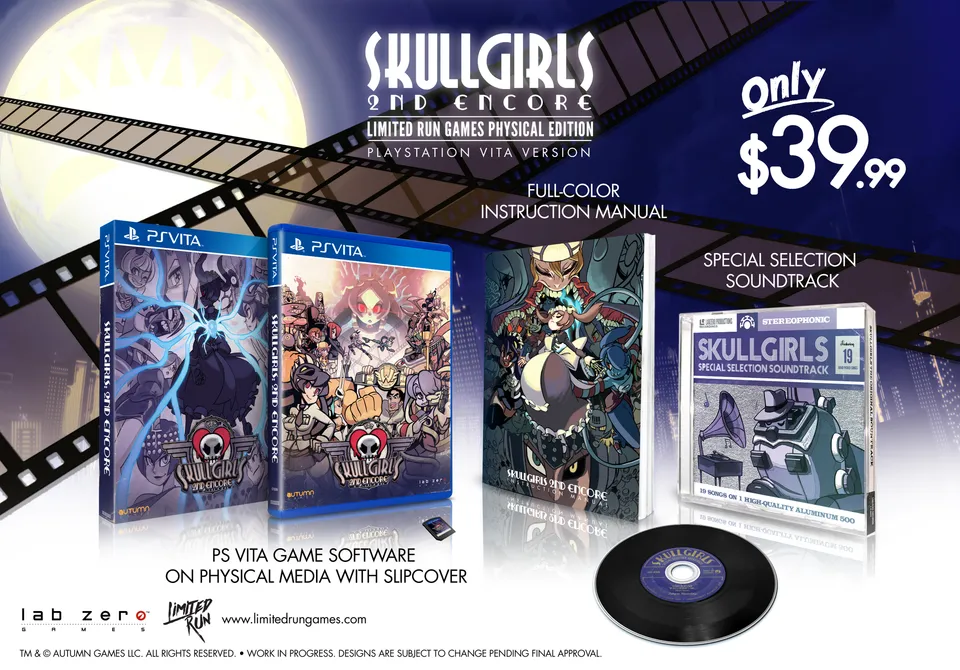 limited-run-skullgirls-2nd-encore-ps-vita-spiel-100-2d-fighting image 1