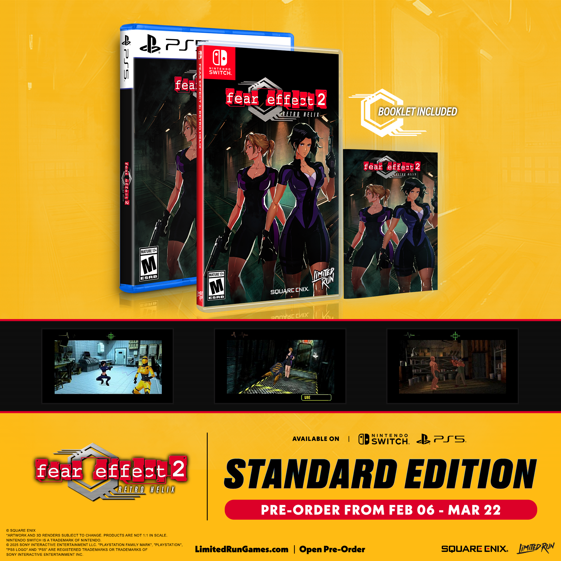 limited-run-fear-effect-2-retro-helix-switch-spiel-standard image 2