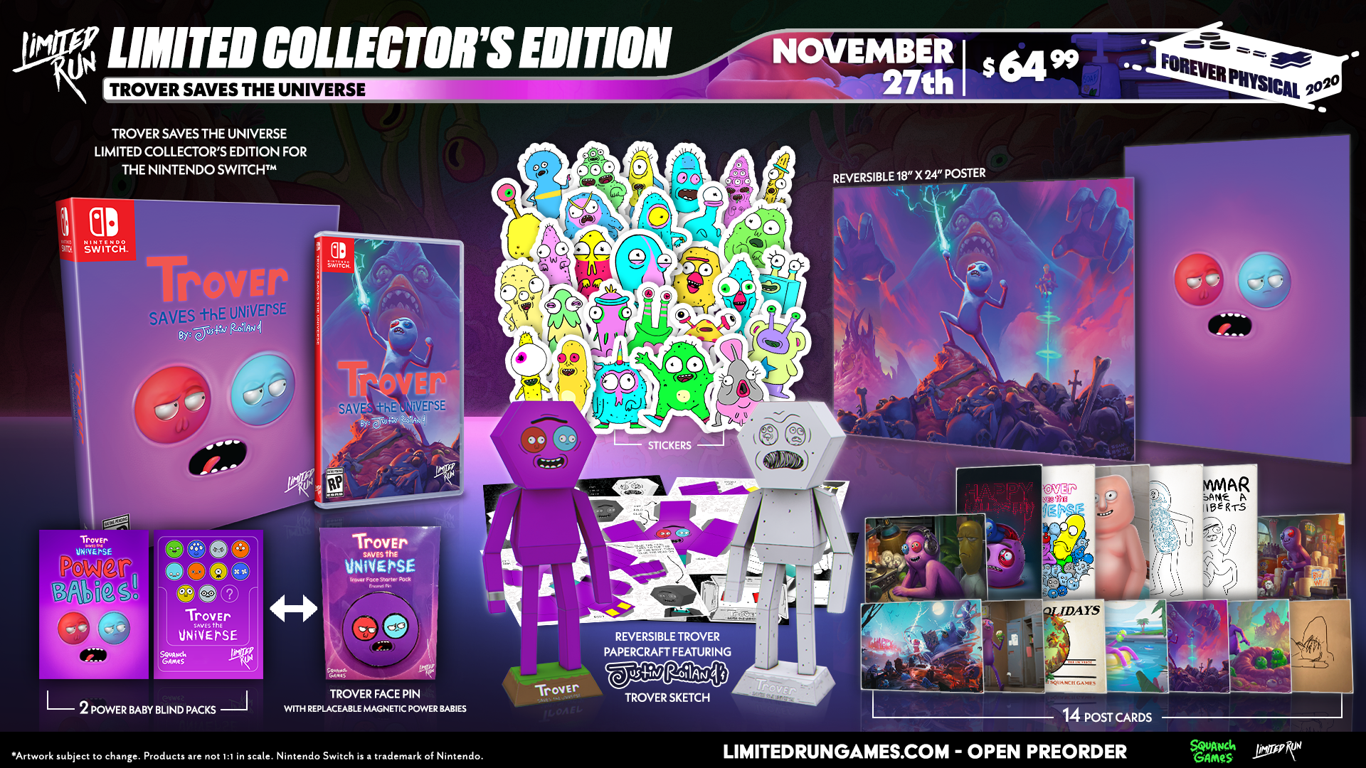 limited-run-games-switch-limited-run-90-trover-saves-the-universe-switch-spiel-c image 2