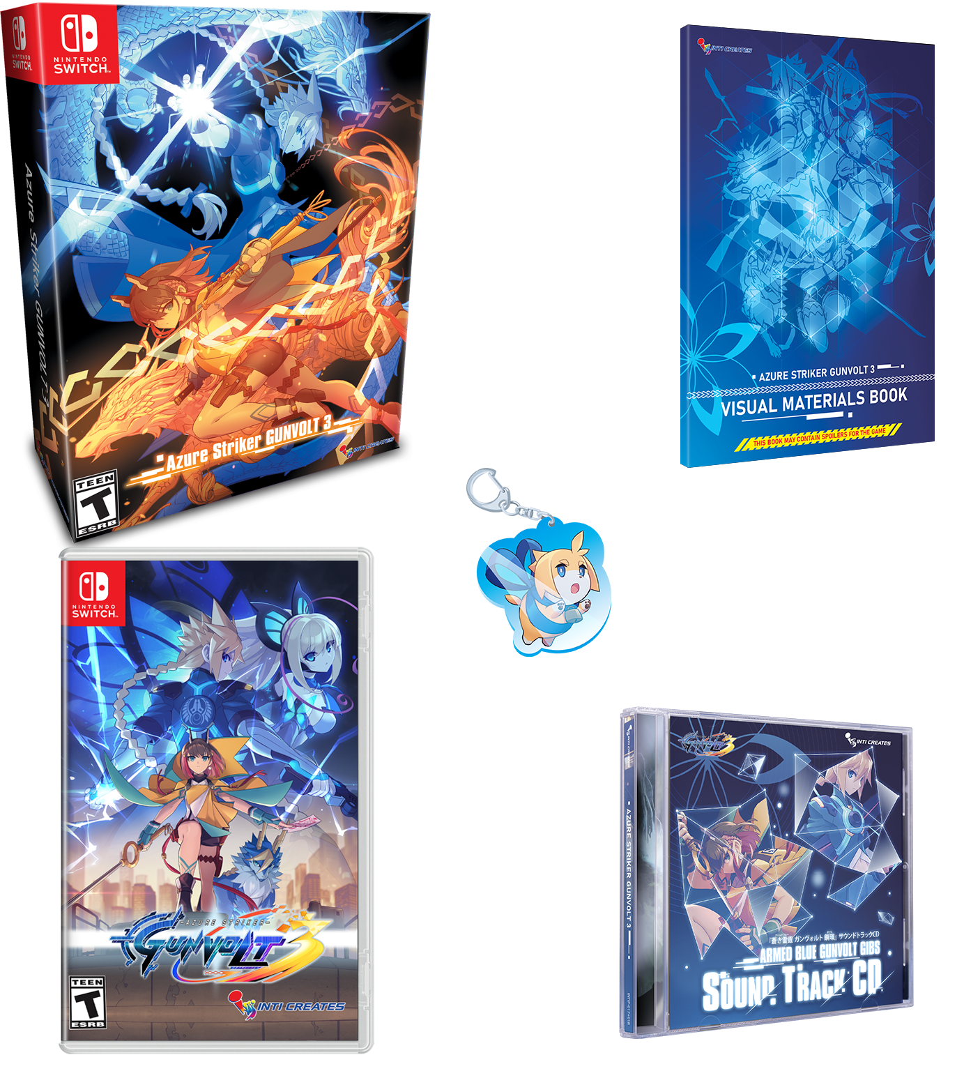 azure-striker-gunvolt-3-collector-s-edition-switch-spiel image 2