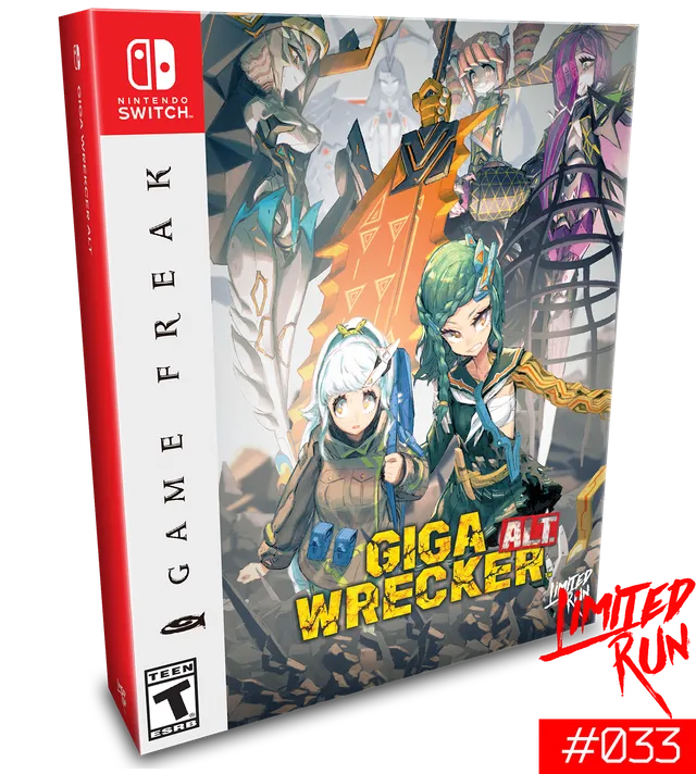 limited-run-giga-wrecker-alt-switch-spiel-collectors-edition-steelbook image 1